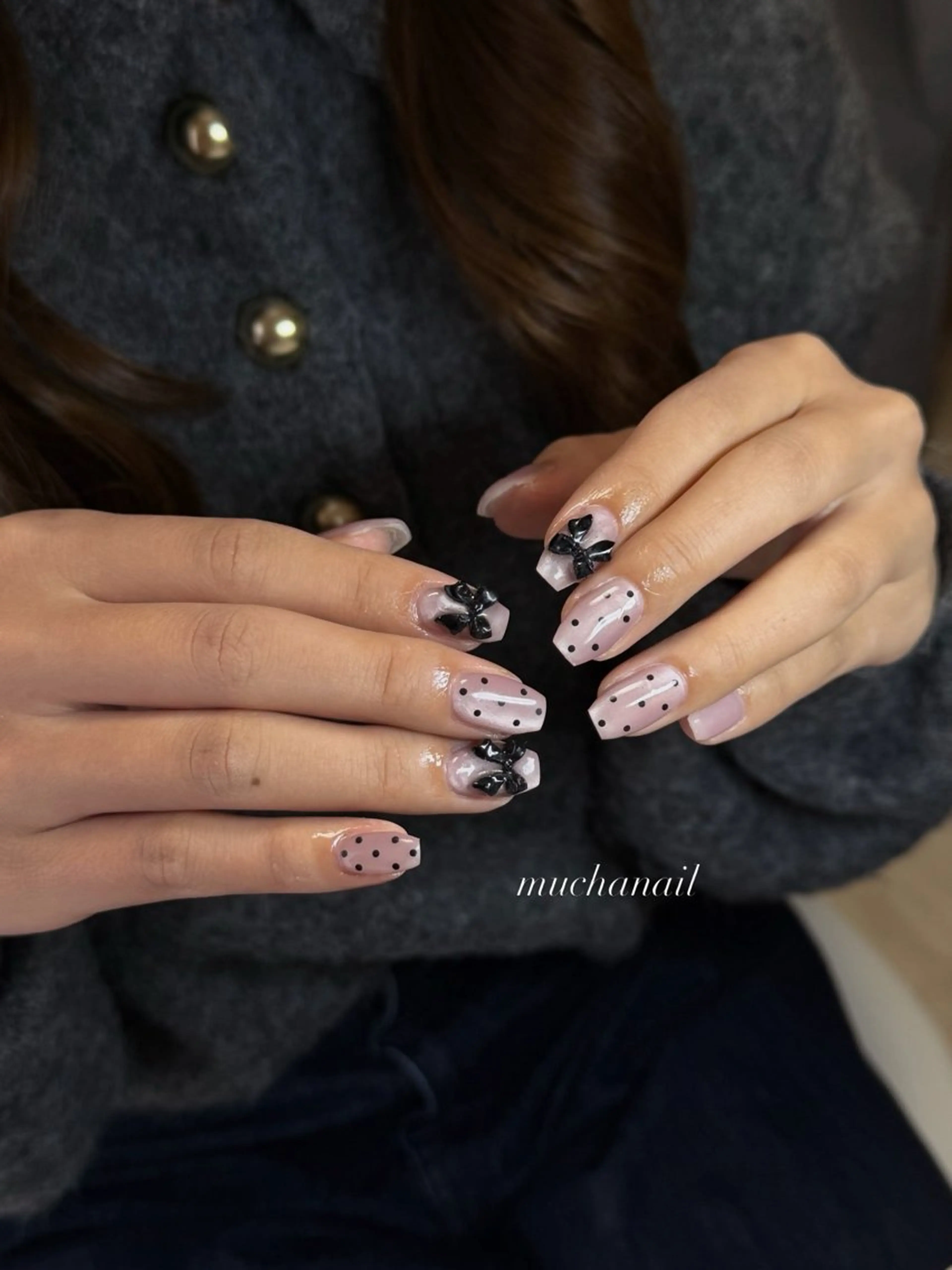 ハンドネイル muchanail 🎀のネイルデザイン