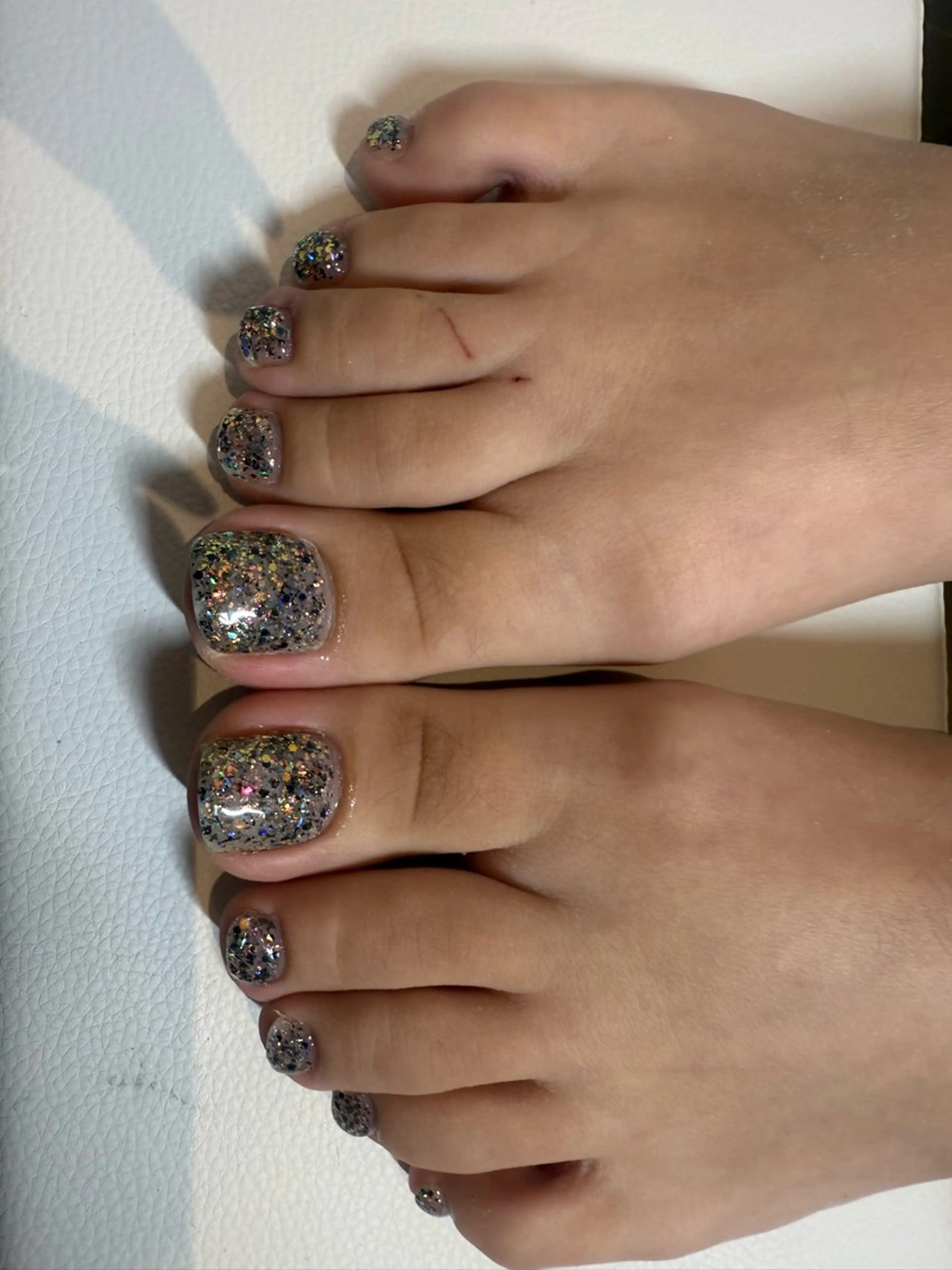 フットネイル🩰オフ込みの写真