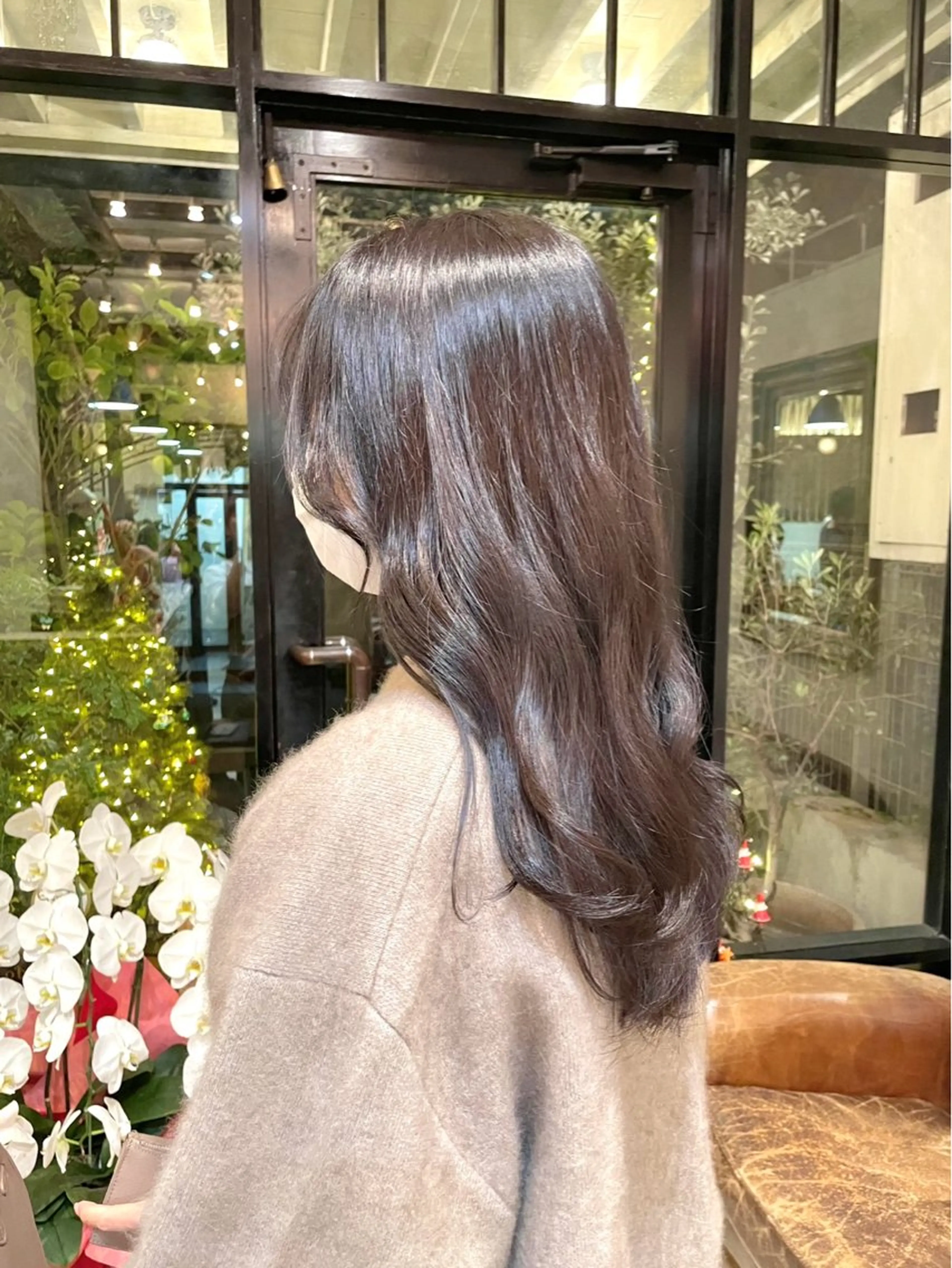 ロング カラー Luce横浜店所属・yuu 🪴 透明感 カラー/メンズパーマのヘアスタイル