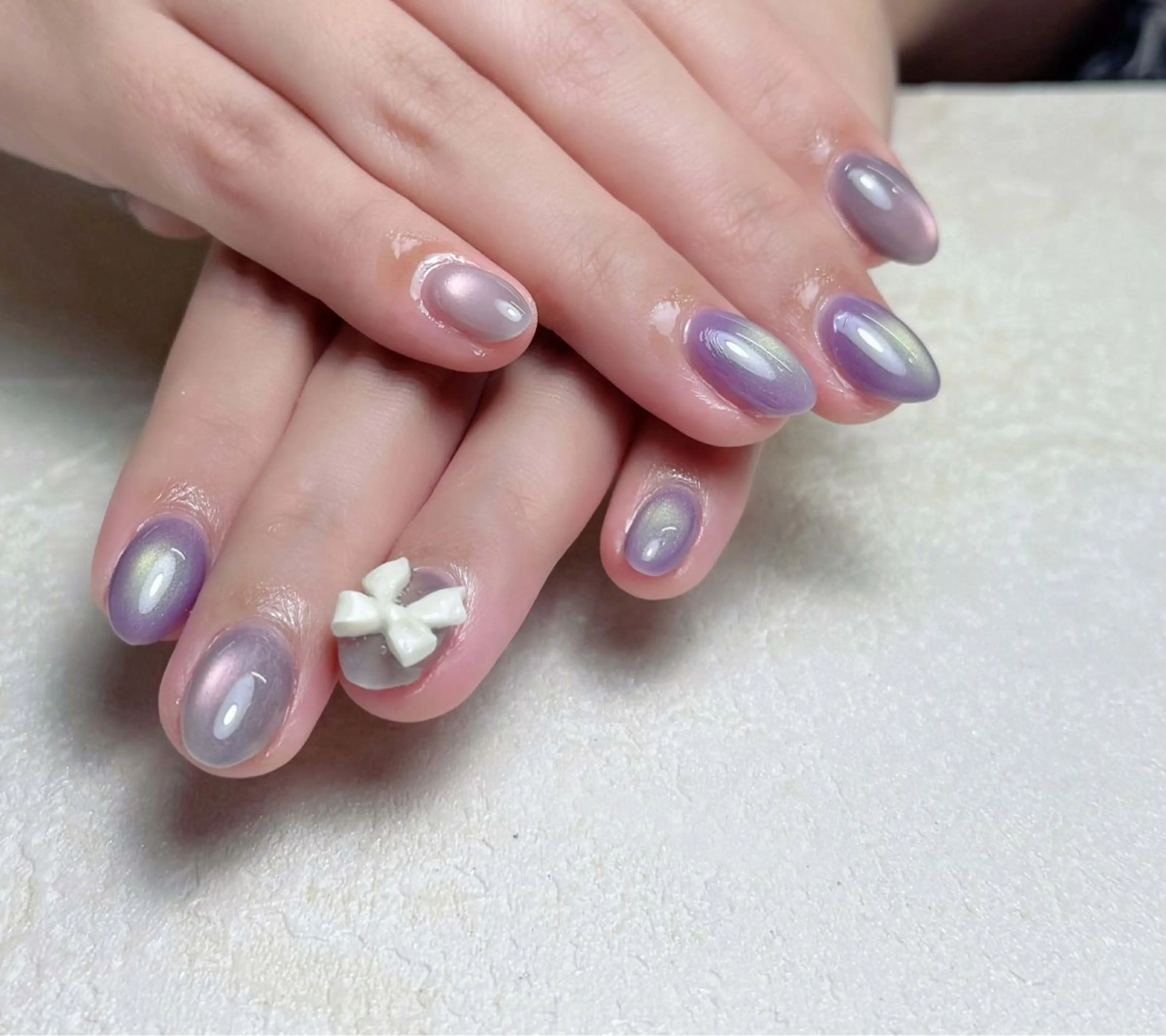 ネイル フットネイル フレンチネイル ジェルネイル ガラスフレンチ 韓国ネイル ハンドネイル 中野駅から2分 MEO NAILのネイルデザイン