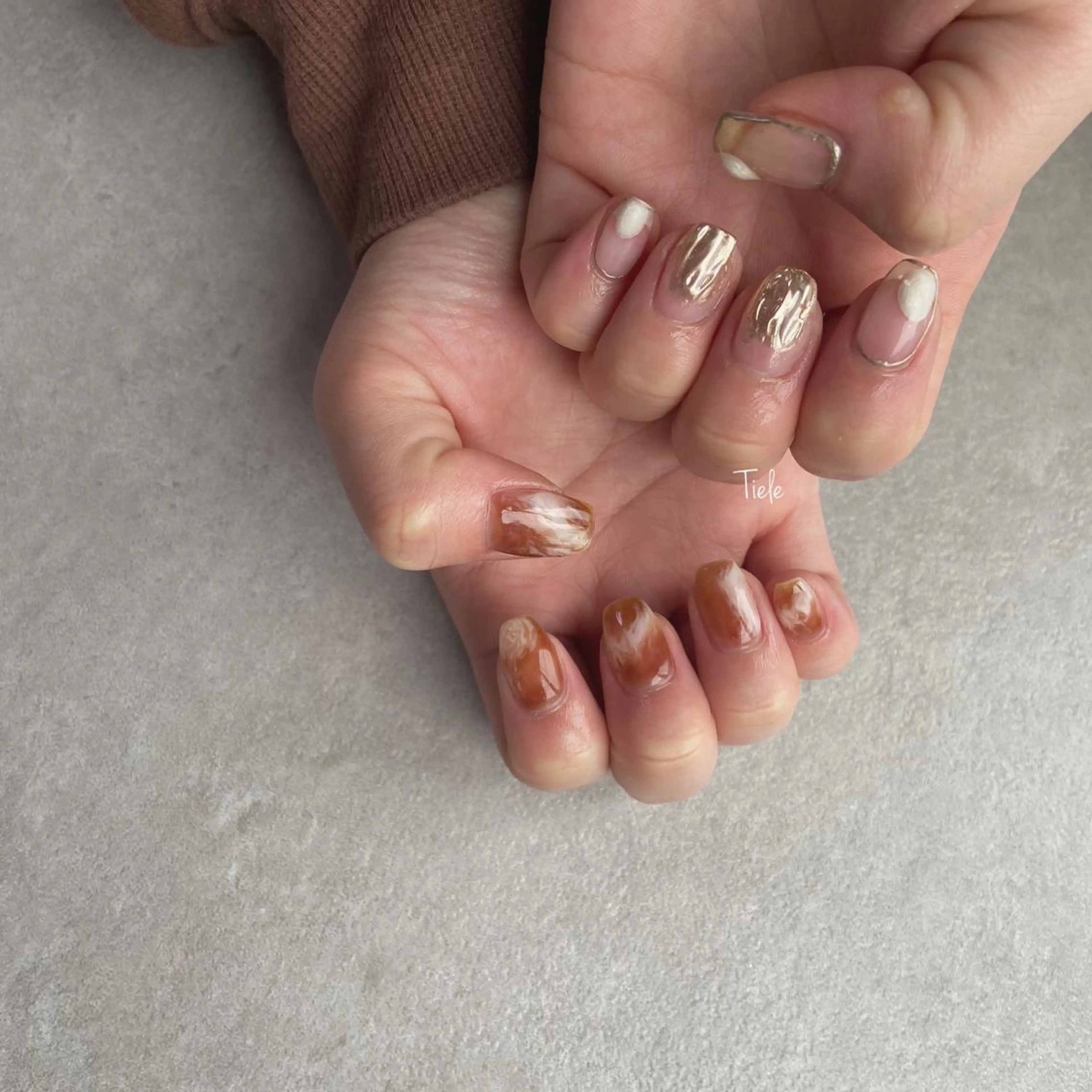ネイル ハンドネイル tiele nailのネイルデザイン