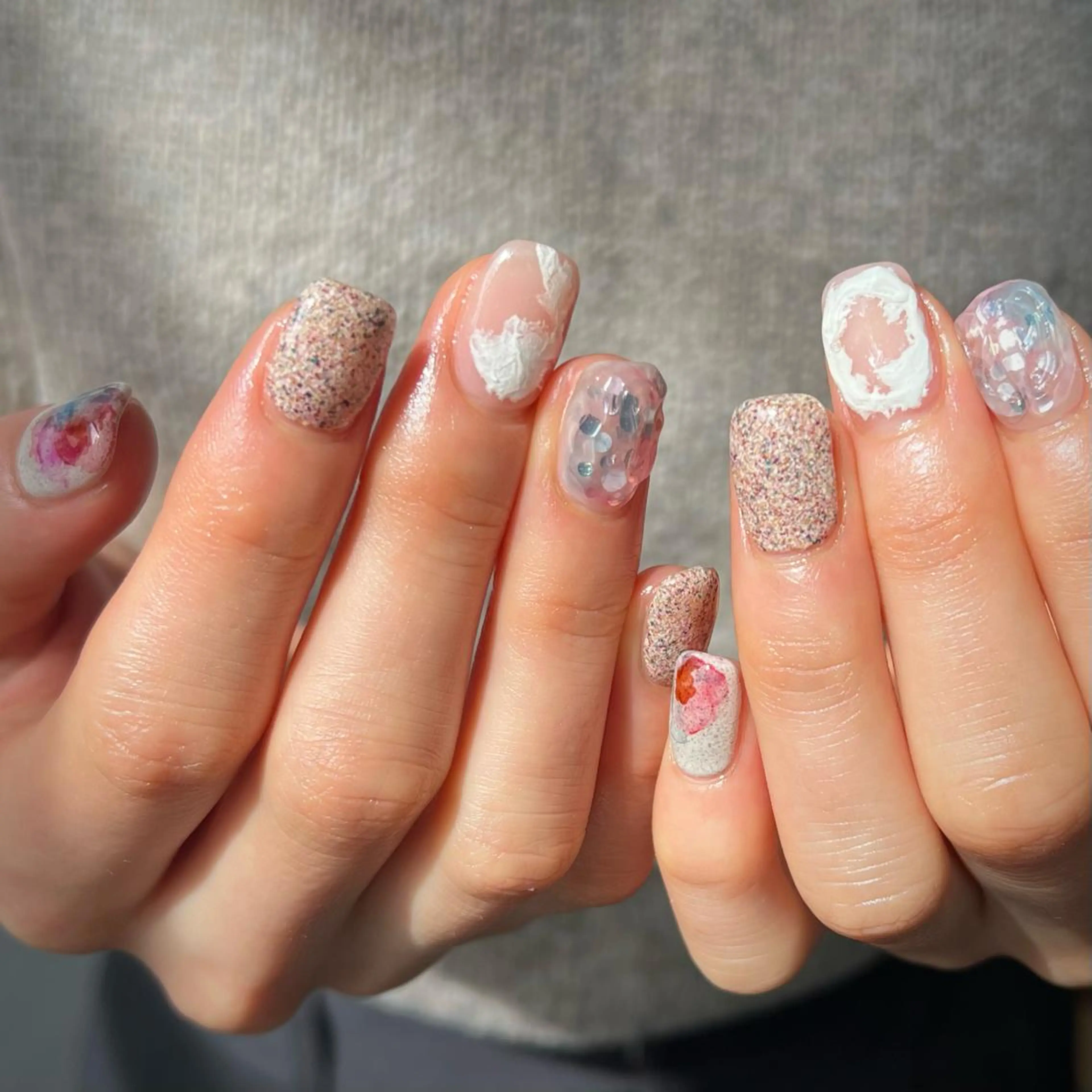 ネイル アートネイル 持ち込み Nico所属・Nico🌛 Karenのネイルデザイン