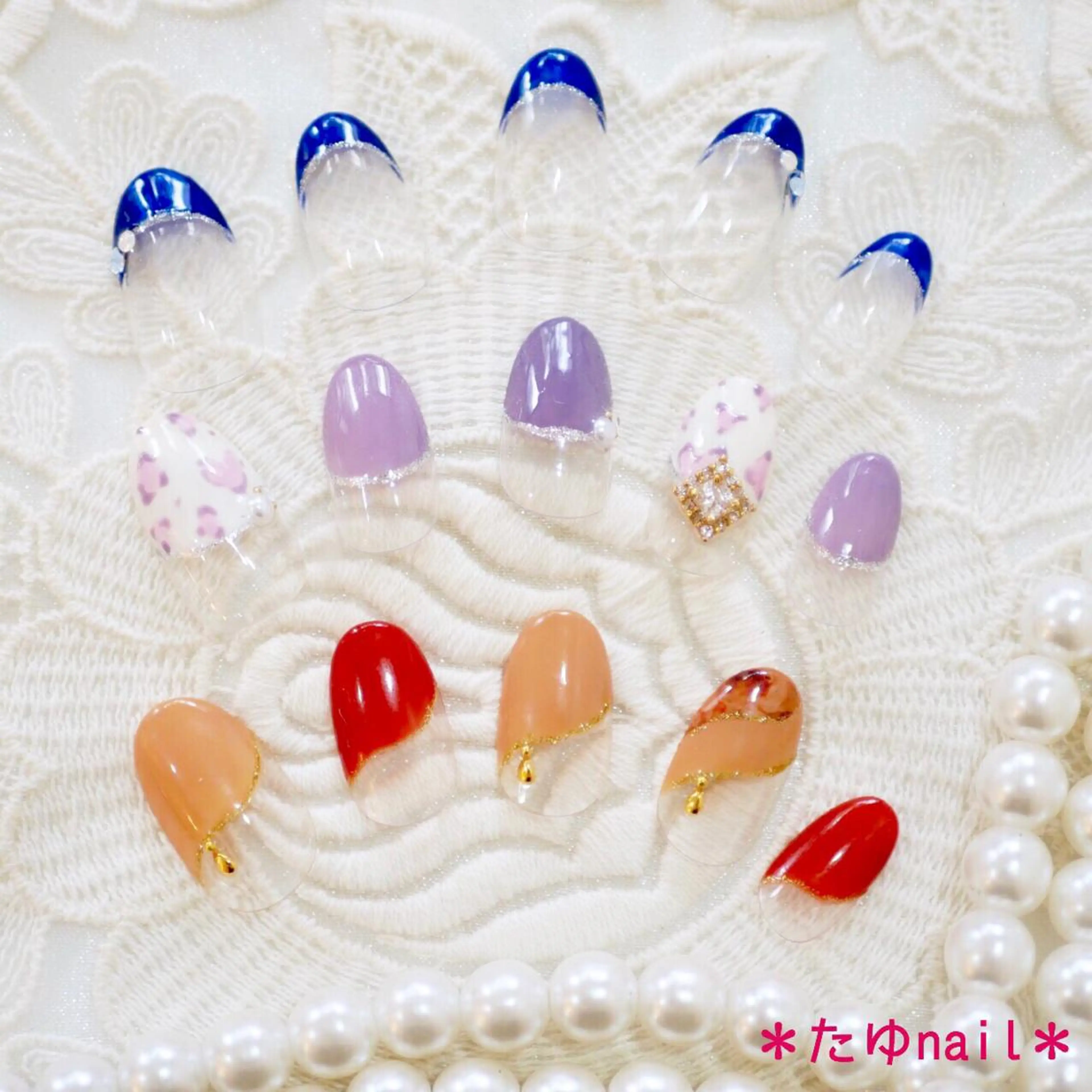 ネイル ネイルサロン・ネイルスクール たゆnail所属・ネイルサロン 【たゆnail】のネイルデザイン