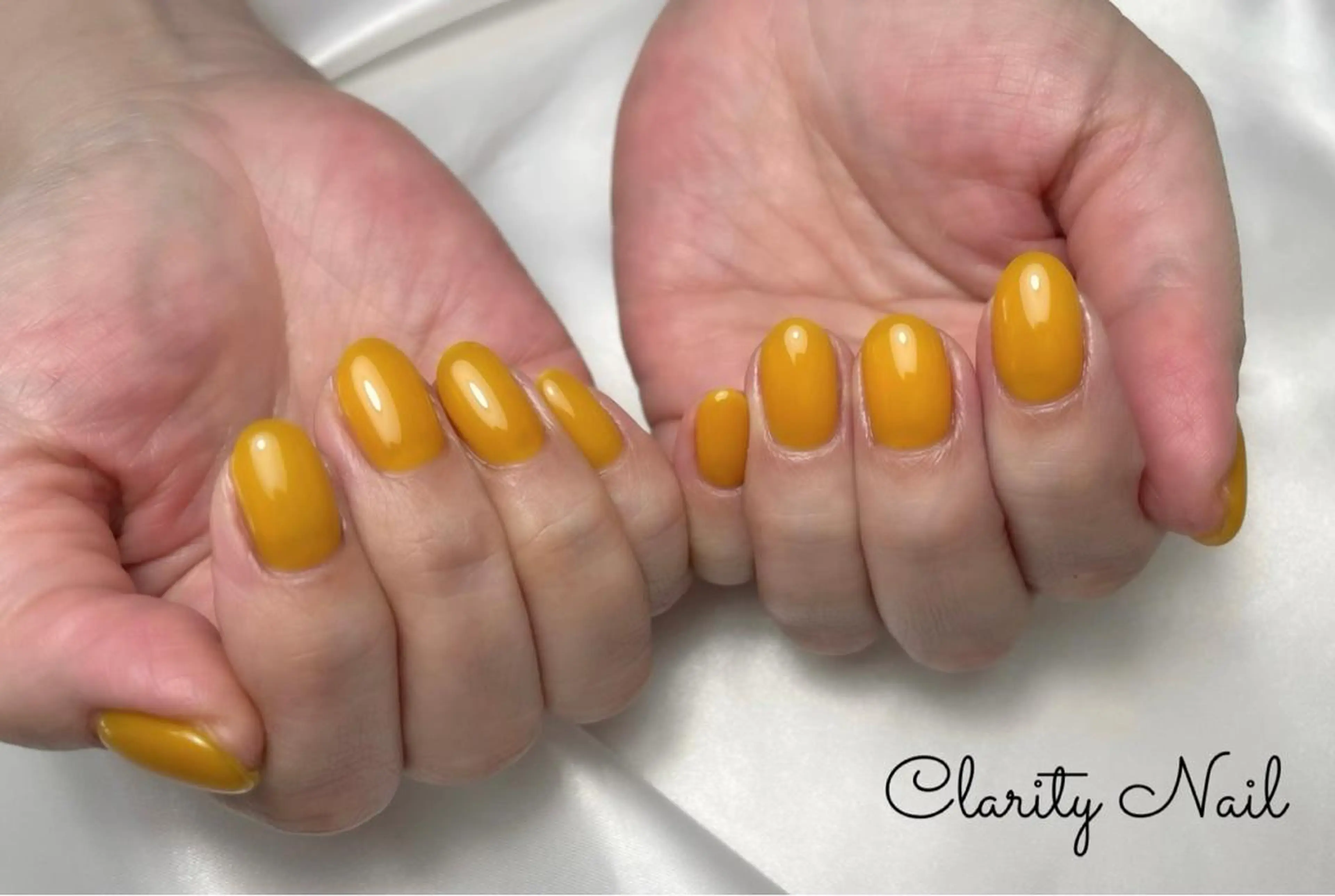 ネイル ワンカラーネイル ハンドネイル Clarity Nailのネイルデザイン