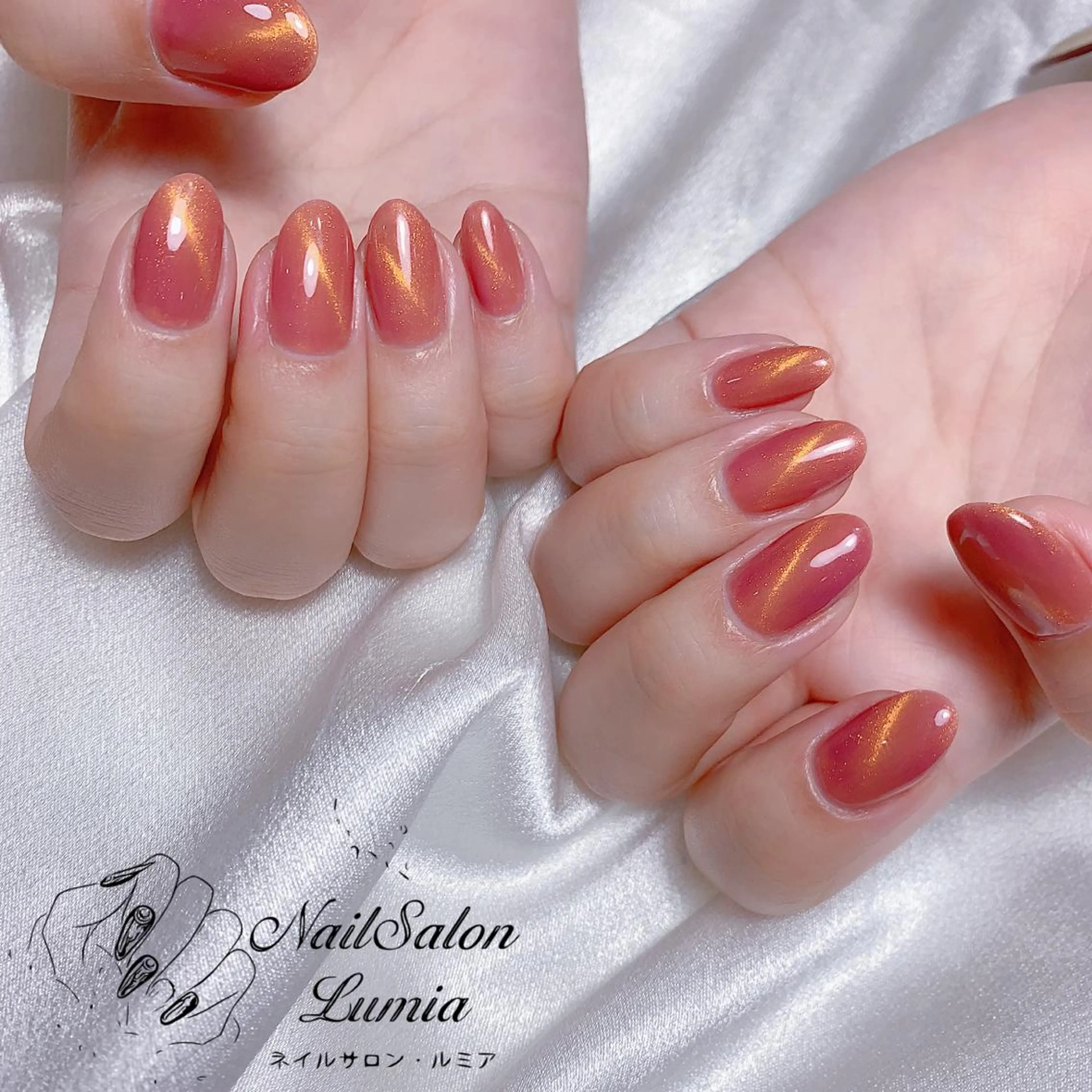 ネイル ハンドネイル ネイルサロン ルミア Lumia 店長のネイルデザイン