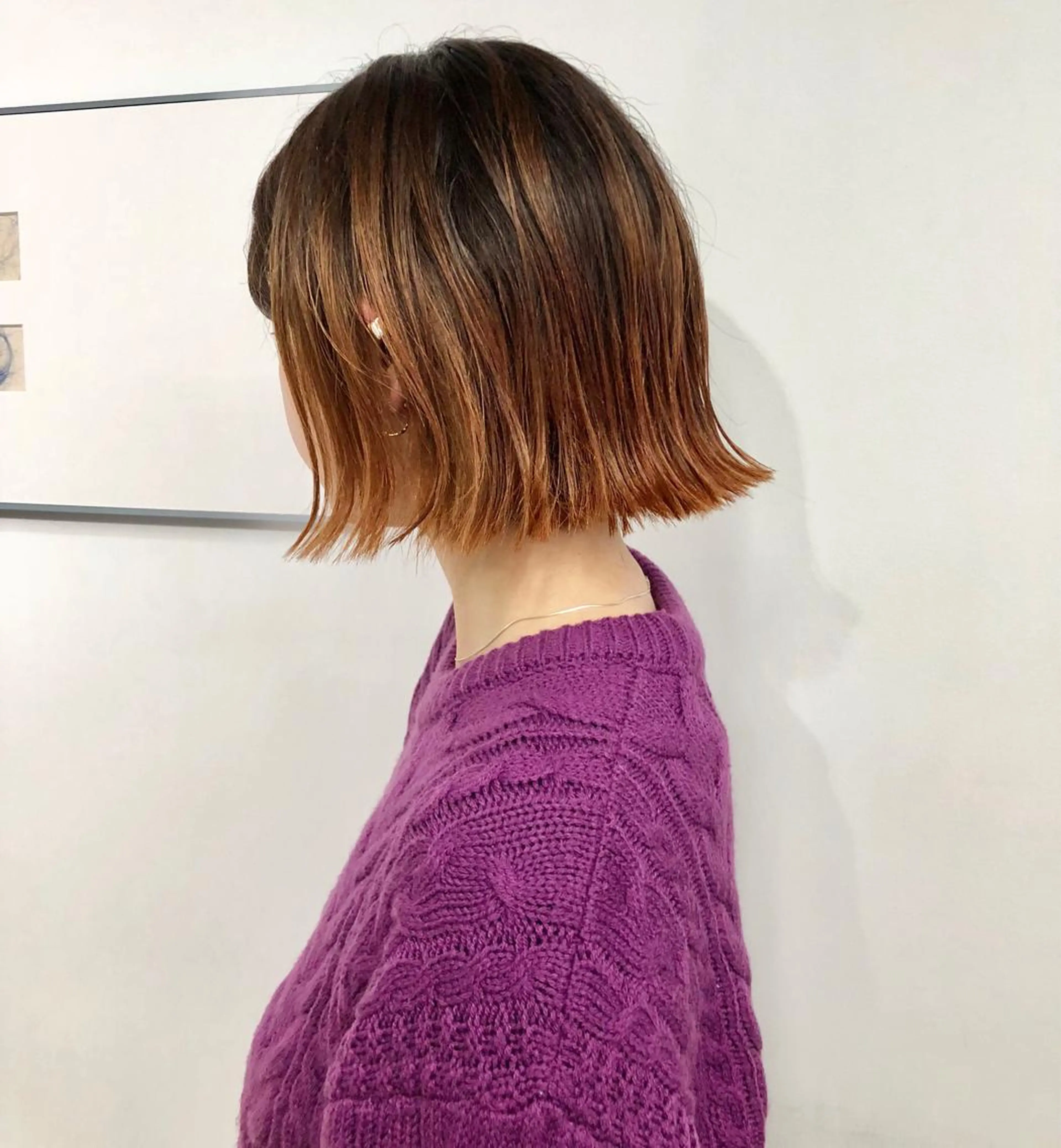 ショート 難波/心斎橋/ボブ/ 髪質改善/ハイトーンのヘアスタイル