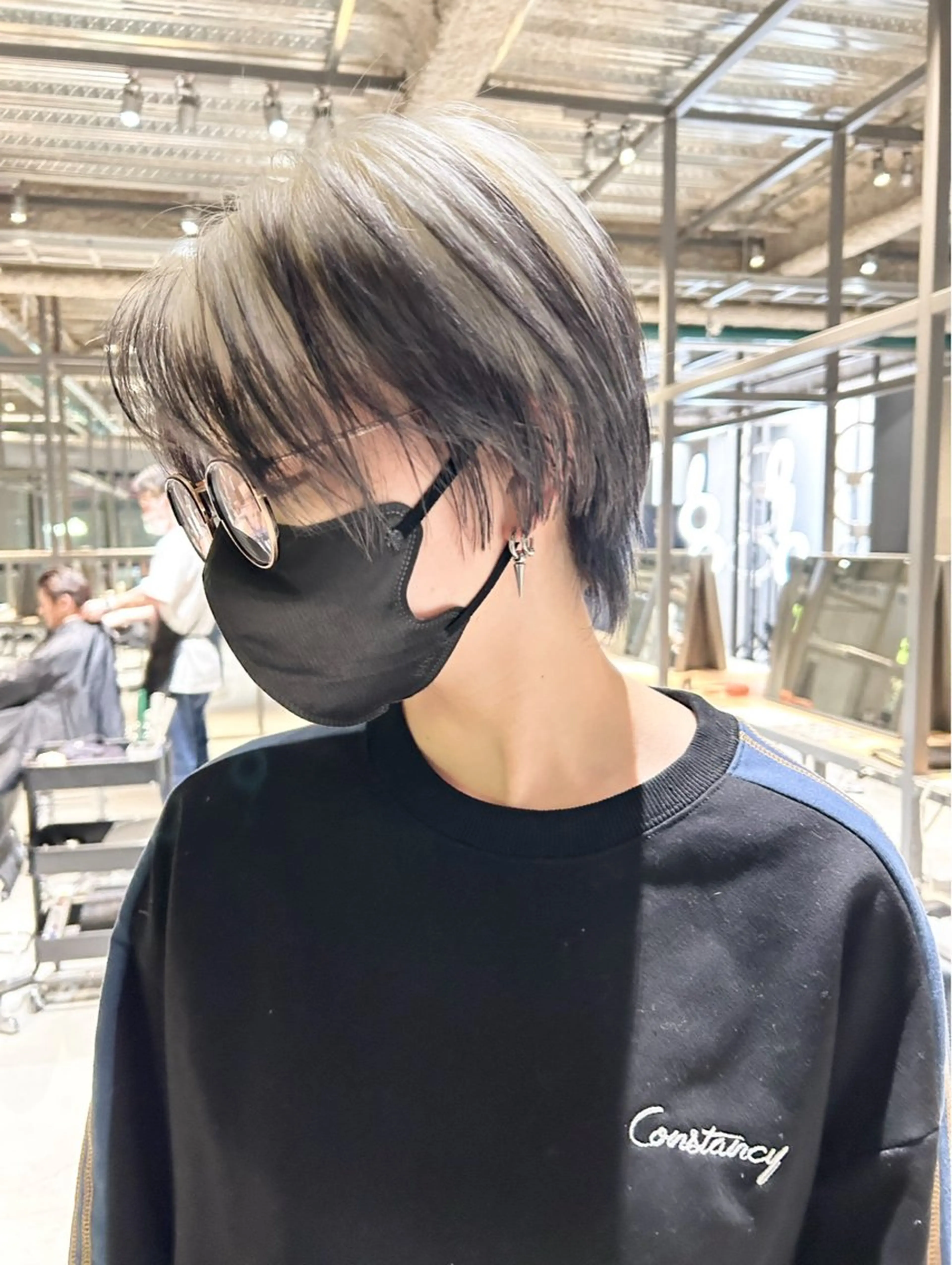 メンズカット➕カラーの写真