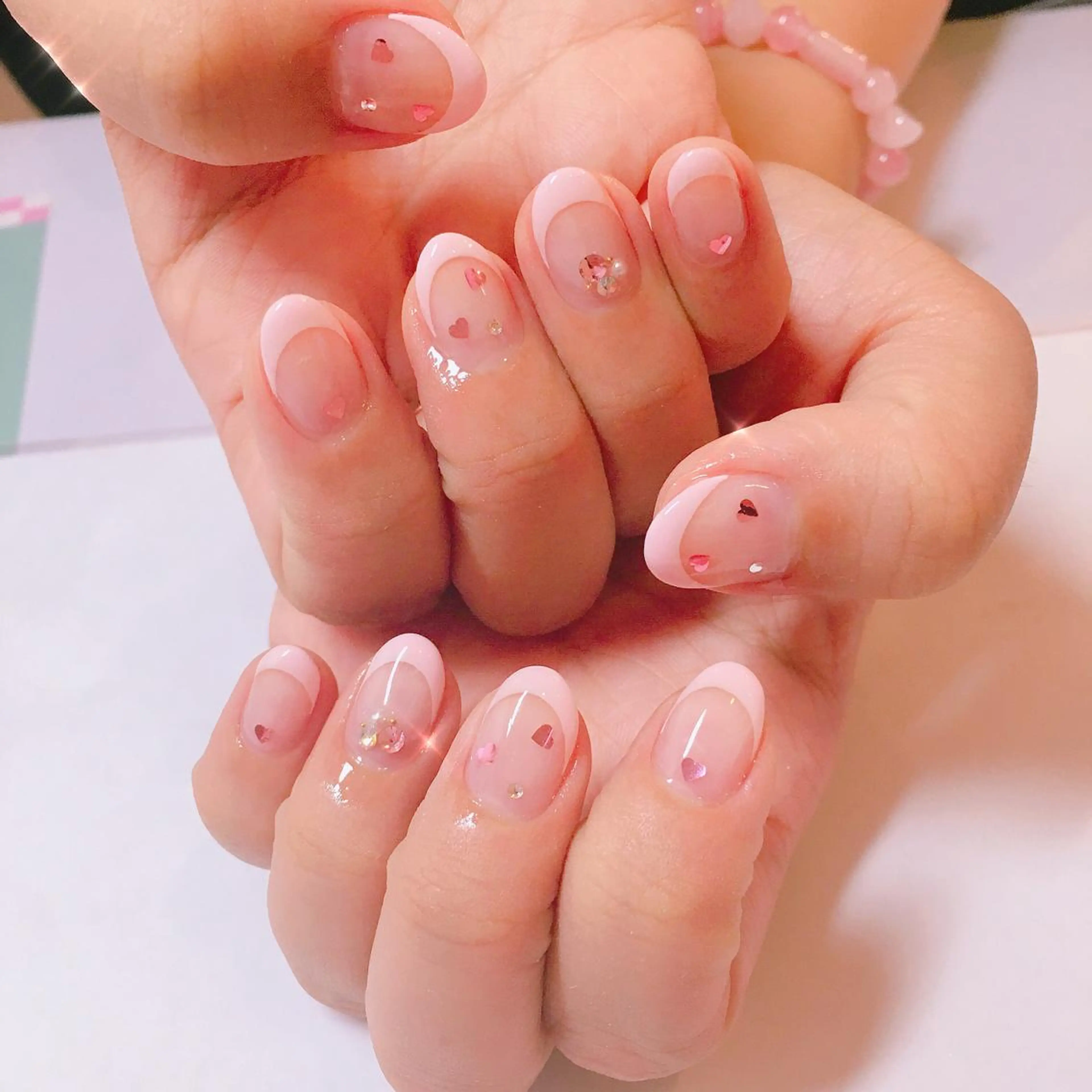 ネイル La neige* yuki 🥯🍑のネイルデザイン