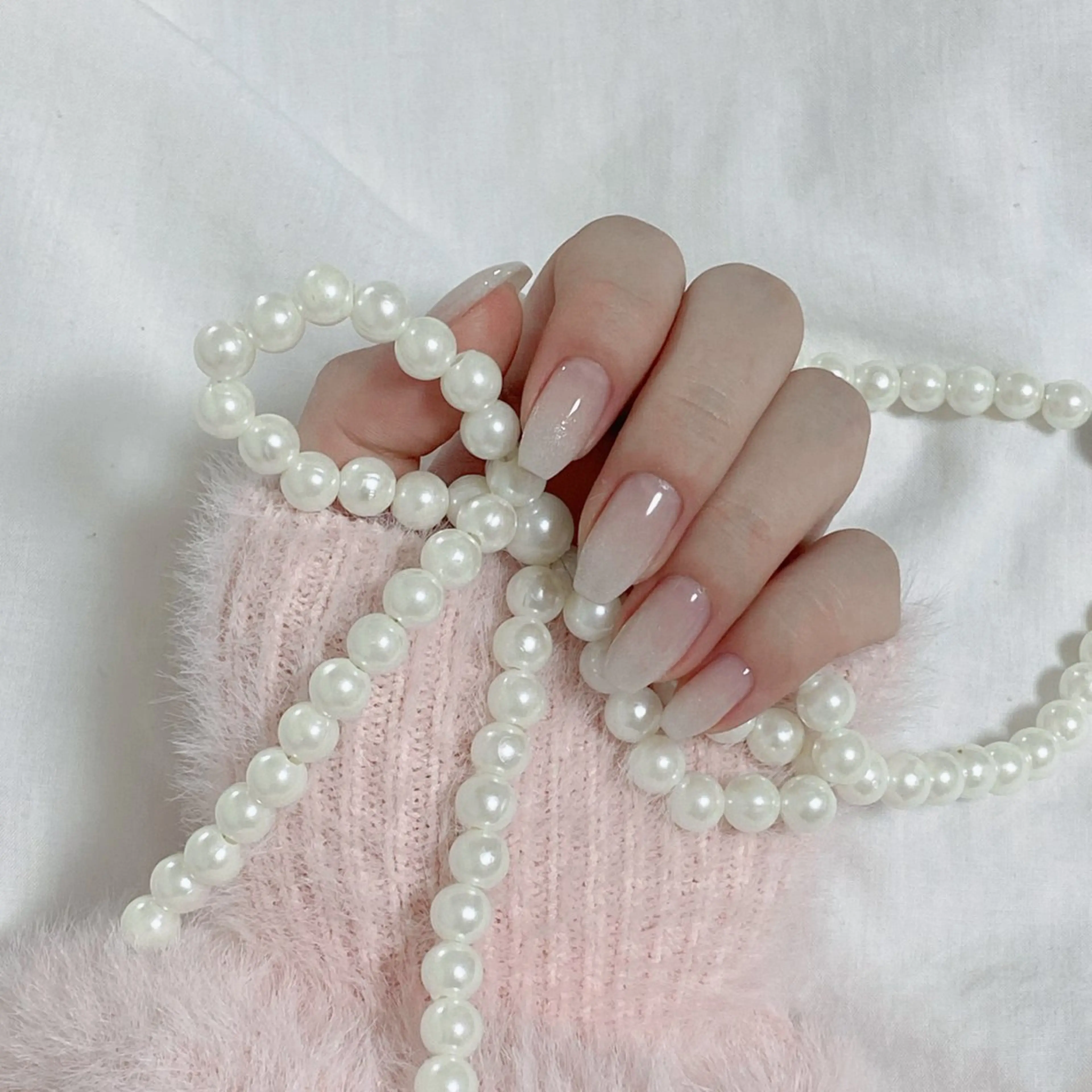 ネイル ハンドネイル ハンドケア 🎀Ruka🎀 【束感マツパ】のマツエク・マツパデザイン