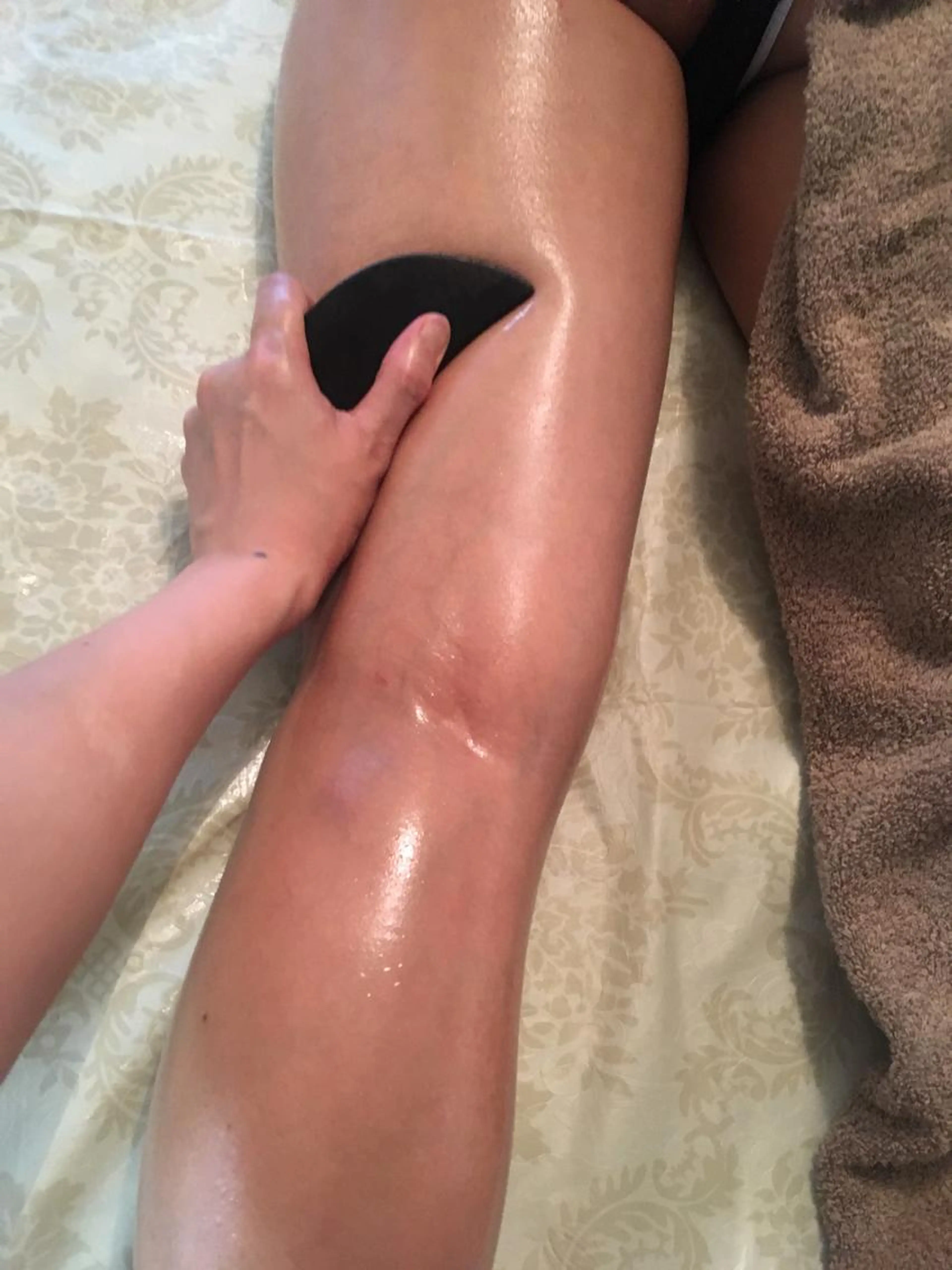 ◎リラク◎【ホットストーン美脚〈裏表脚全体〉×オイルリンパ】60分(※男性不可)の写真