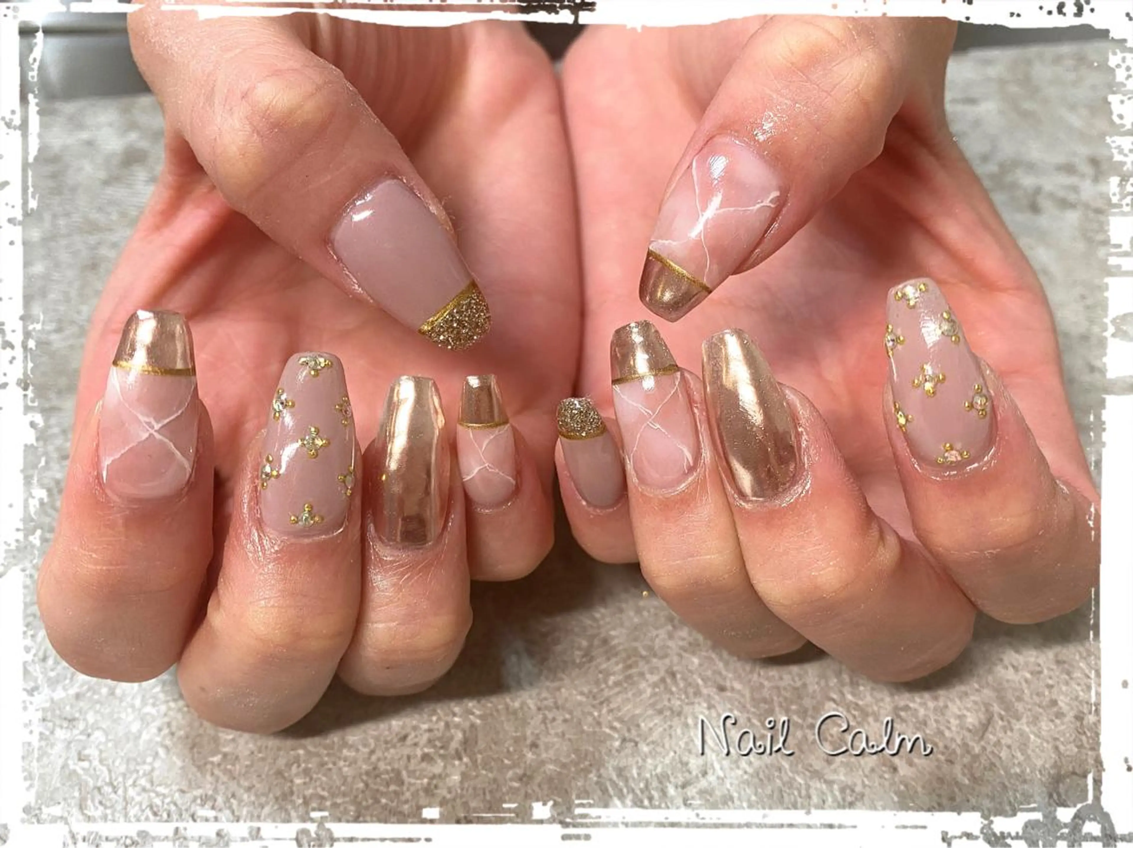 ネイル ハンドネイル Nail Calm所属・プライベートサロン Calmのネイルデザイン