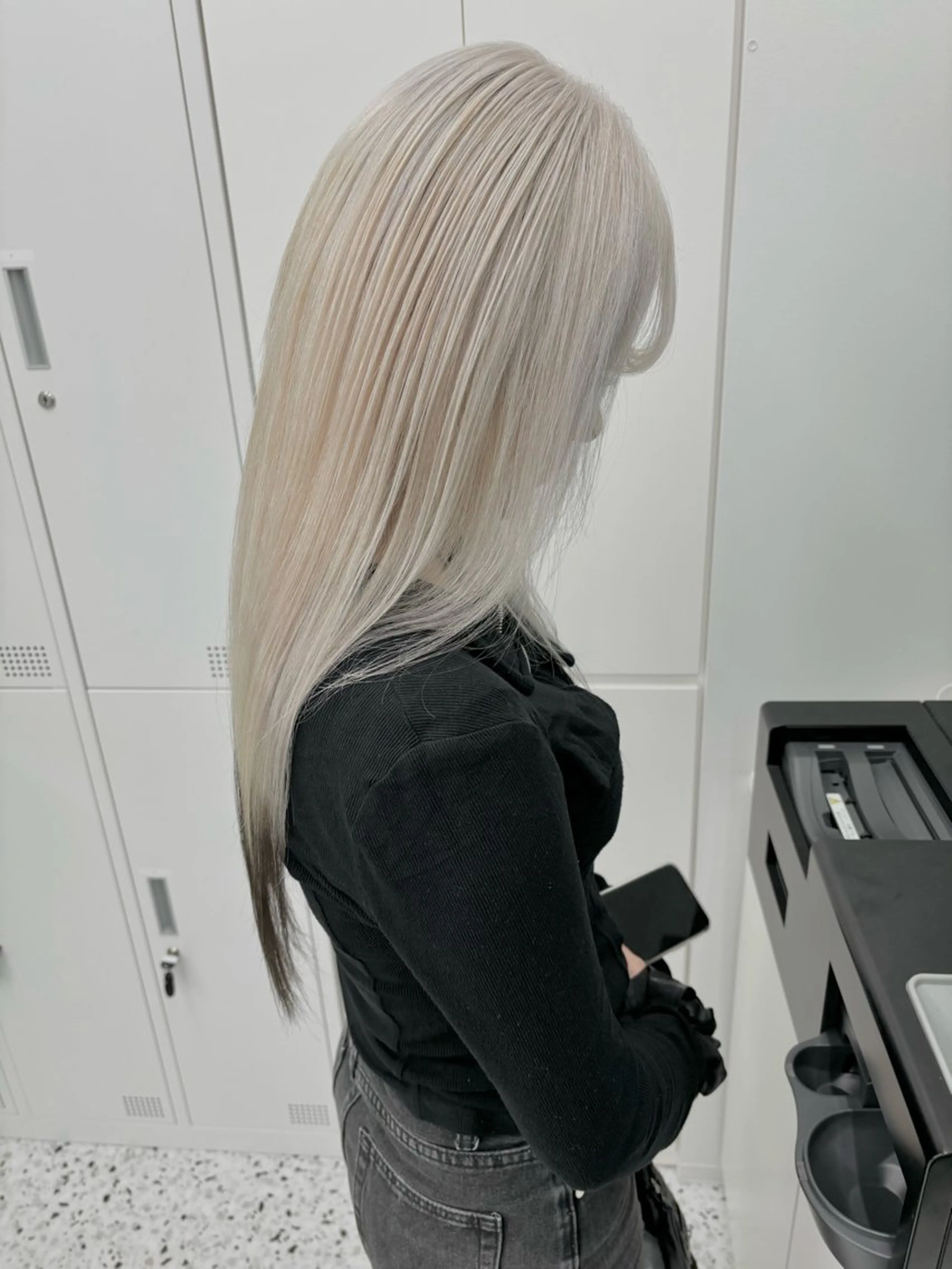 ロング カラー 掛川 瑠唯のヘアスタイル