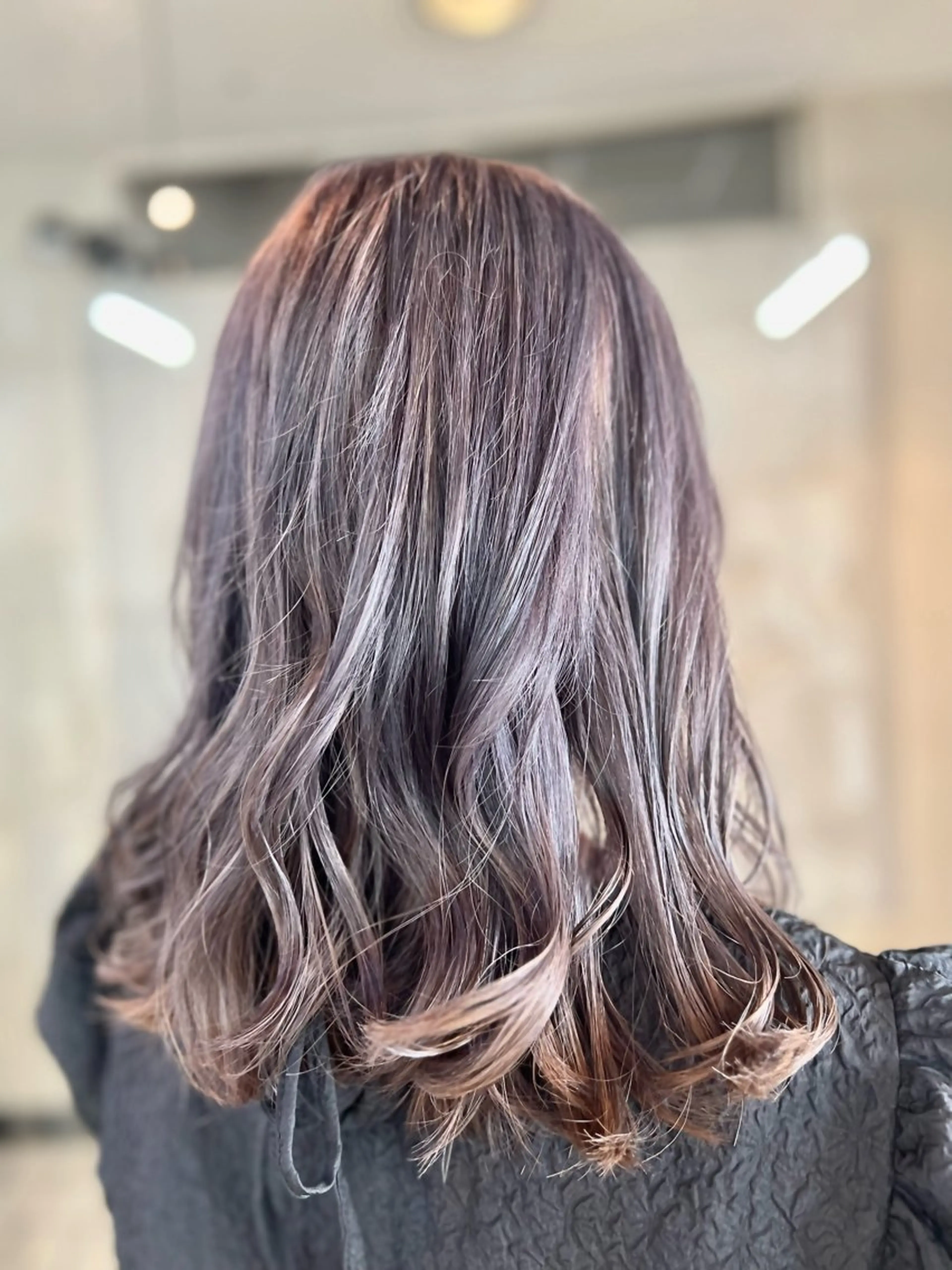 ミディアム カラー ブリーチ グレージュ men's&ladys J'sGrace【メンズアンドレディース ジェイズグレイス】所属・🌻J'sGrace /JUMA🌻のヘアスタイル