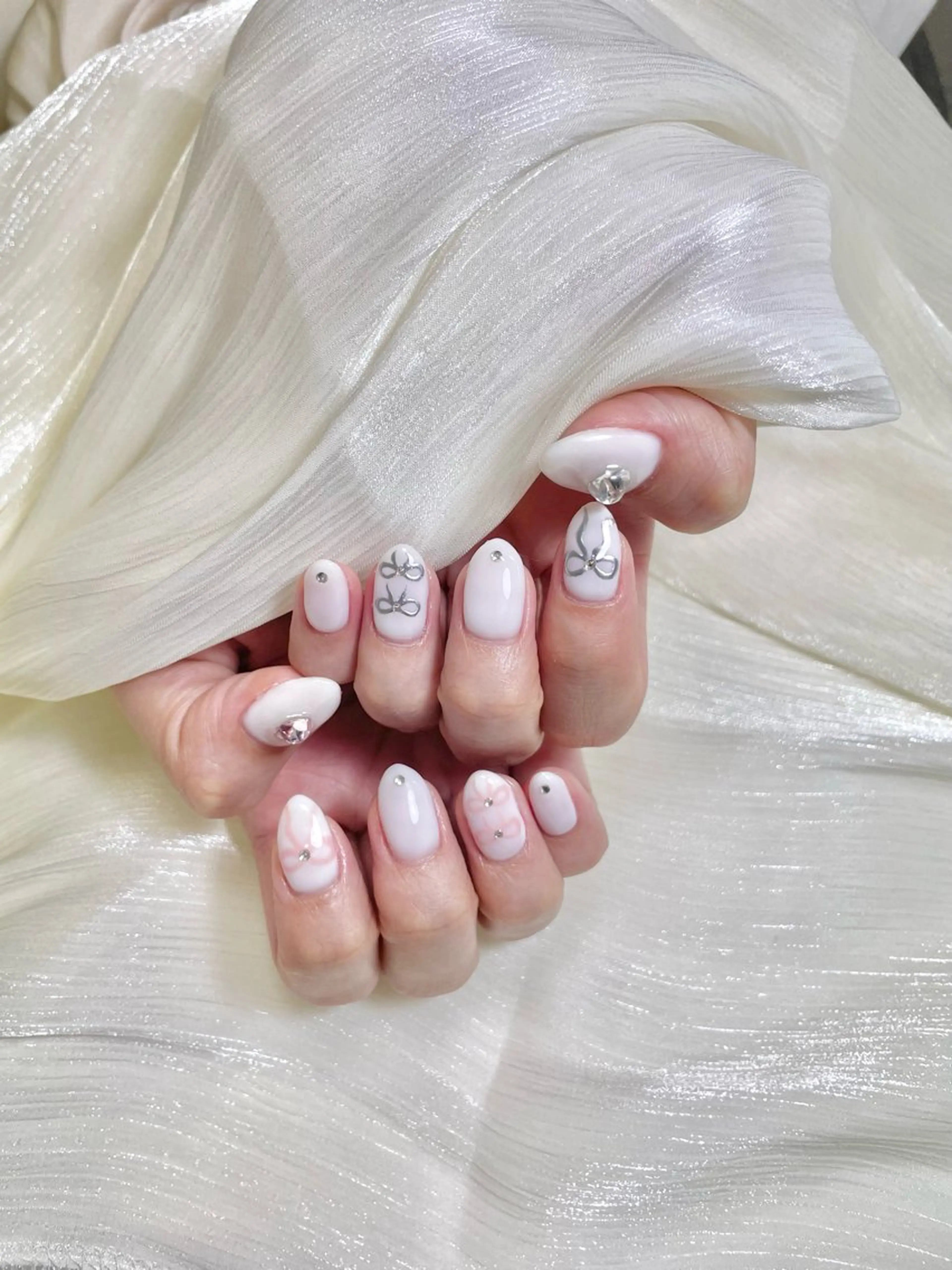 ネイル ハンドネイル By moonネイル 🌷ワンホン/韓国風のネイルデザイン