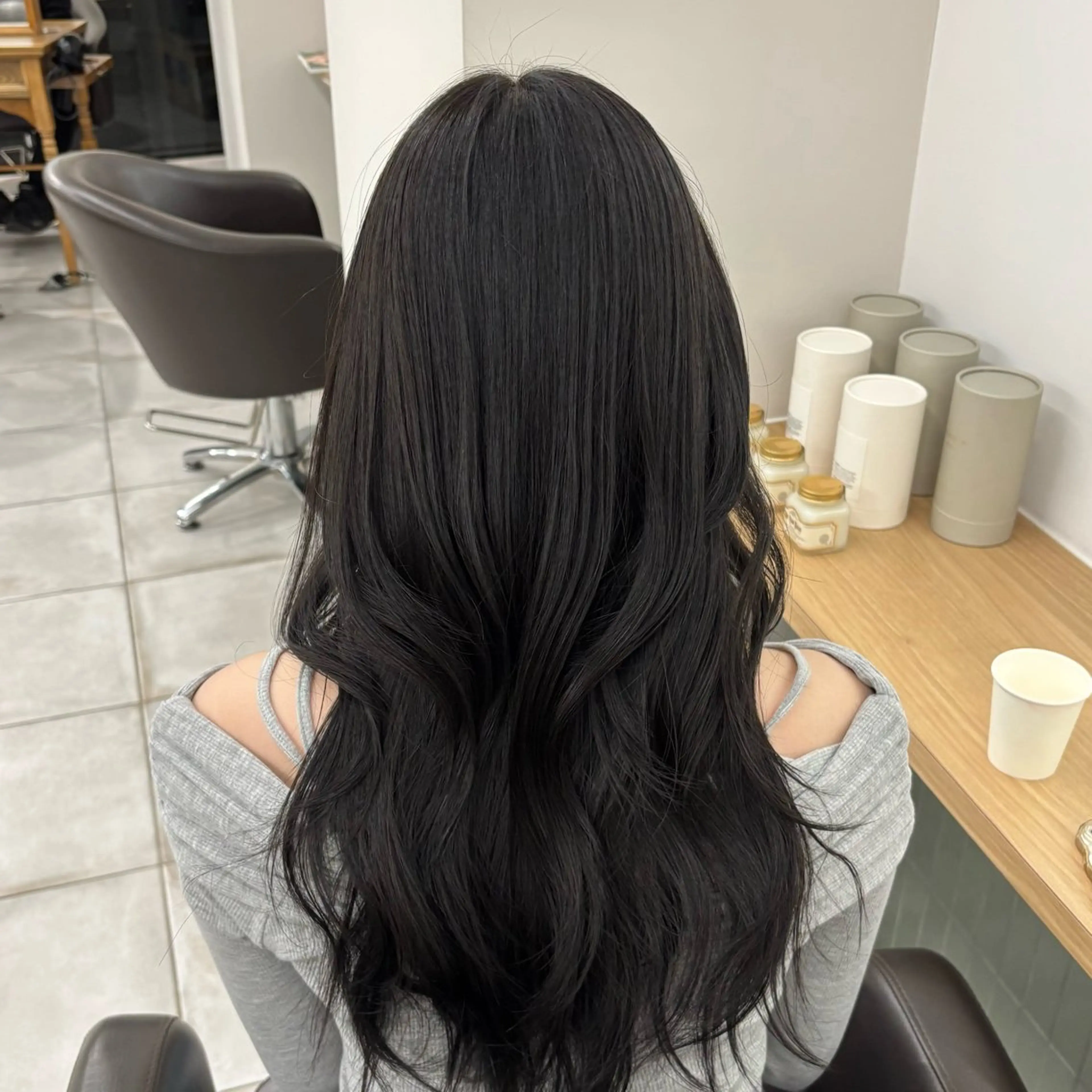 ロング カラー ヘアカラー トリートメント こゆき /カラーモデル様募集のヘアスタイル