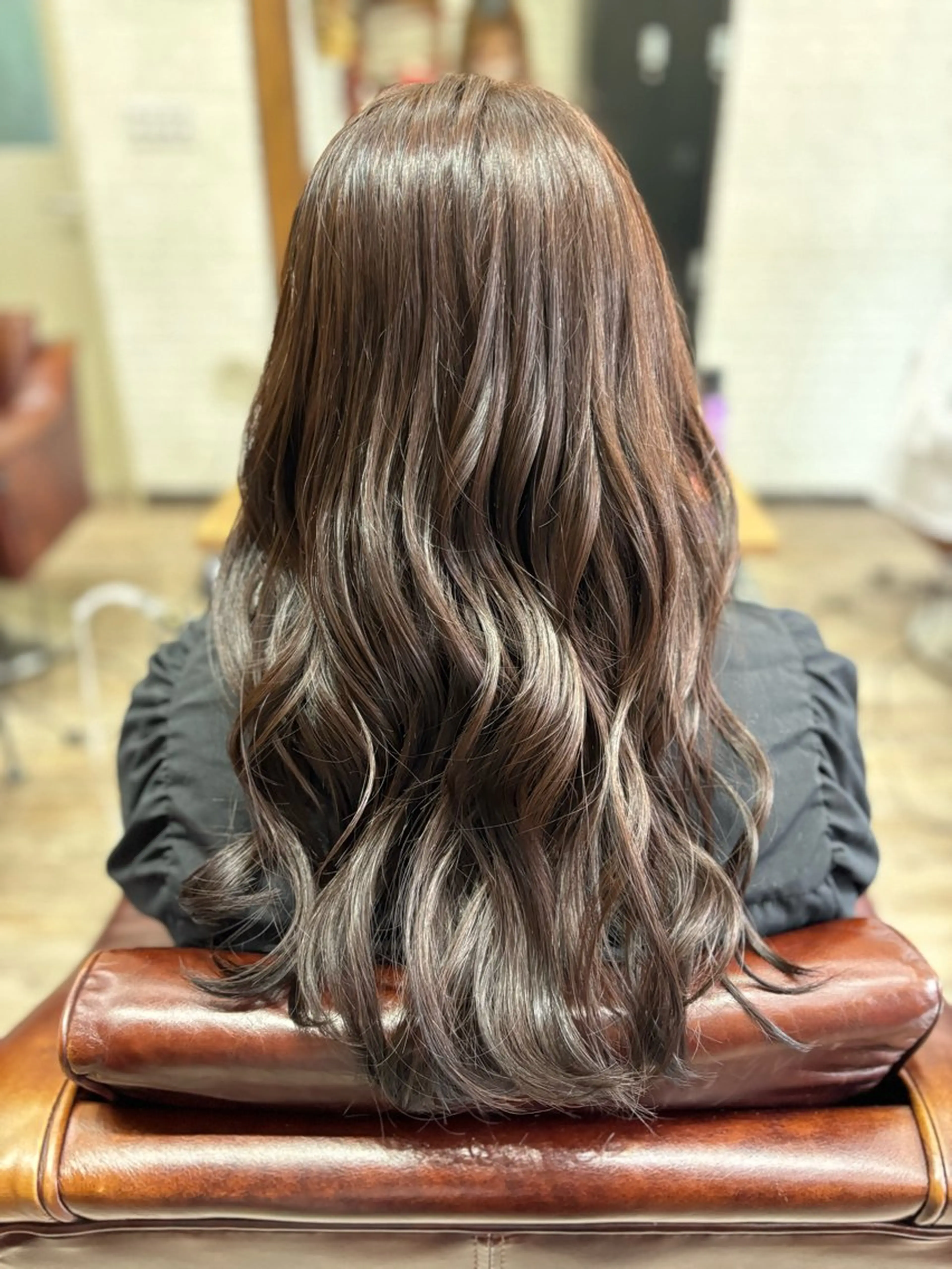 ロング カラー HAIR MAKE Avalon 橋本店所属・💎白髪染めも対応 🙆👌山本明菜のヘアスタイル