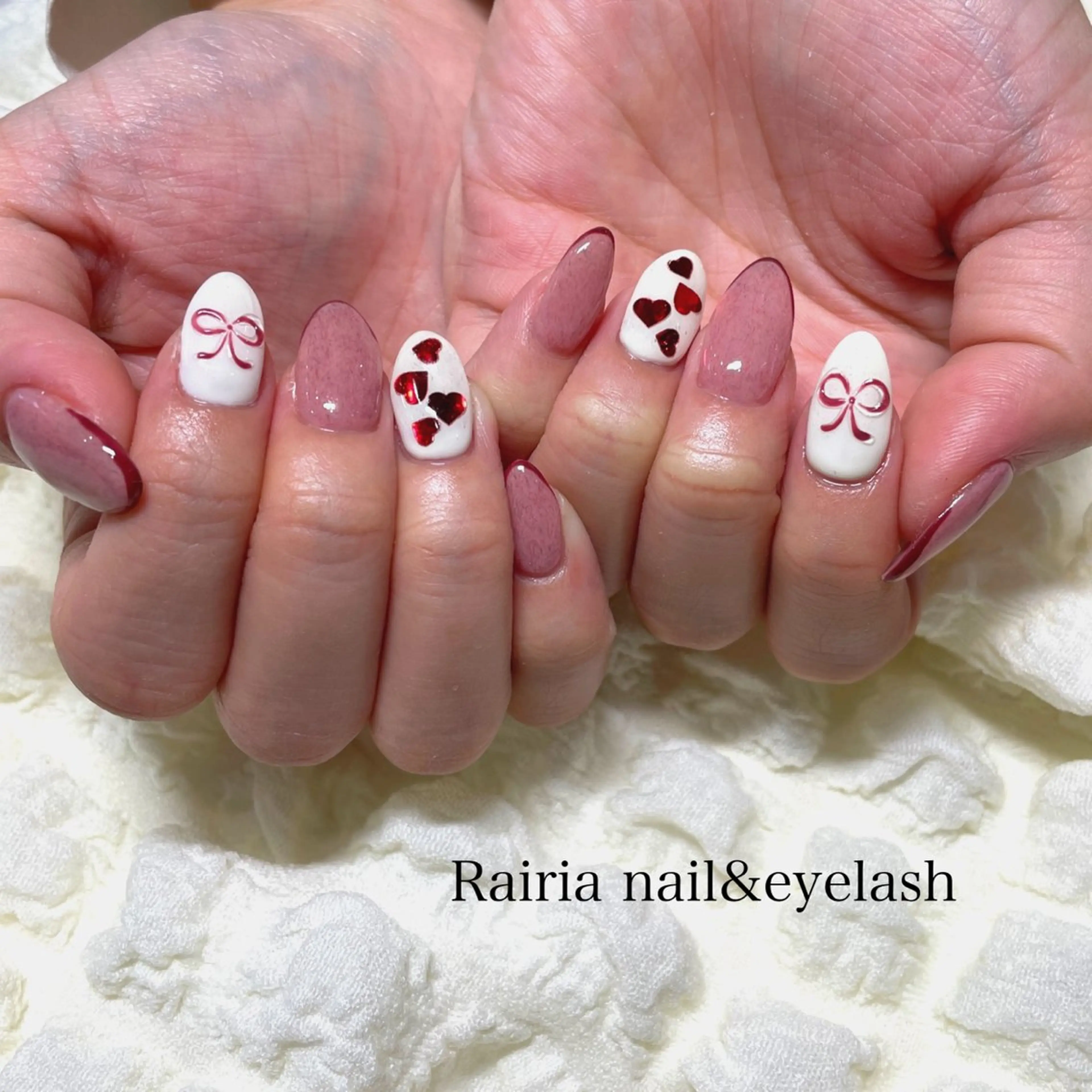 ネイル 持ち込み ハンドネイル Rairia nail&eyelash小岩店所属・Rairianail 小岩店のネイルデザイン