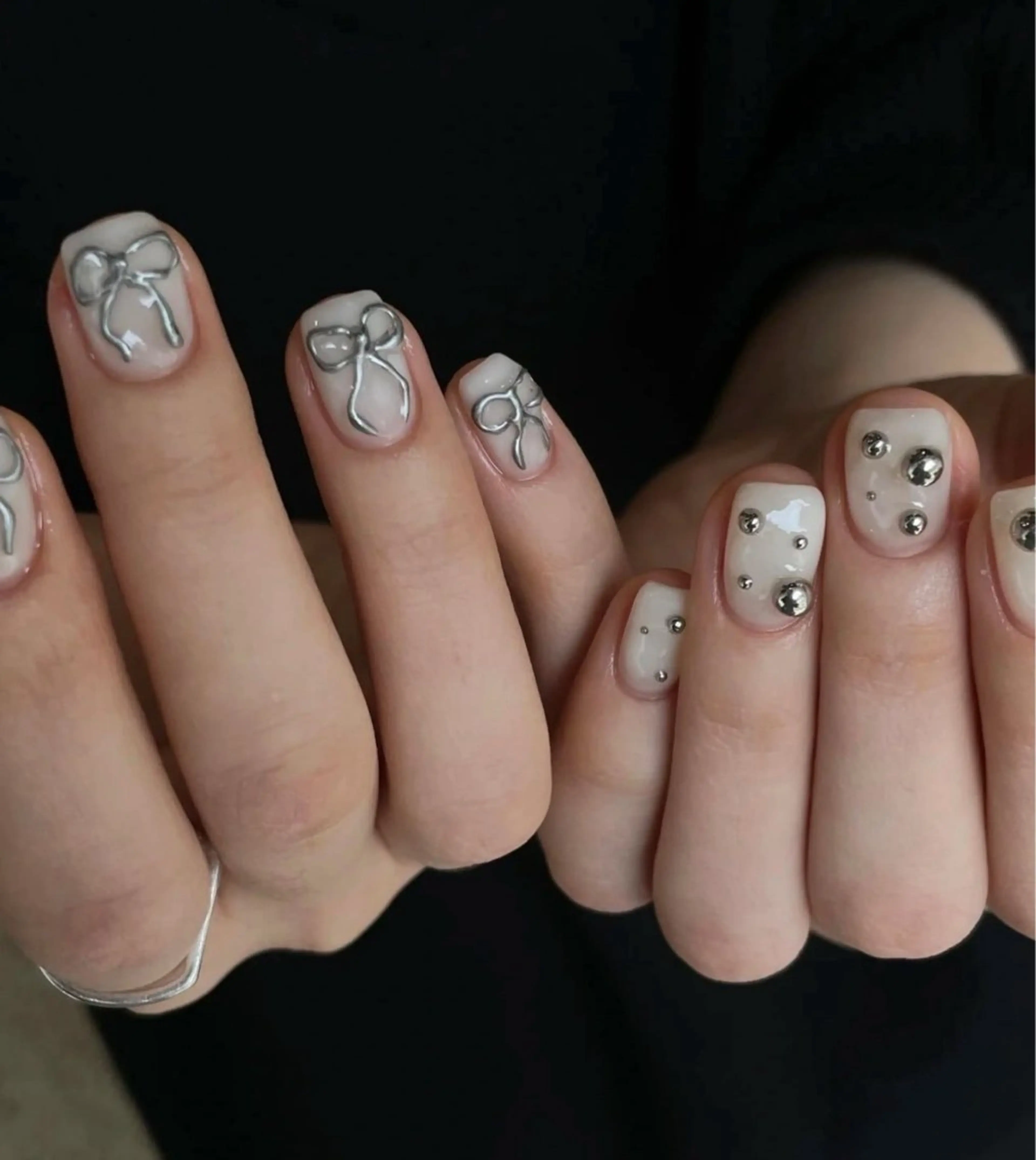 ネイル ハンドネイル 長さだし専門店 M2　rikaのネイルデザイン