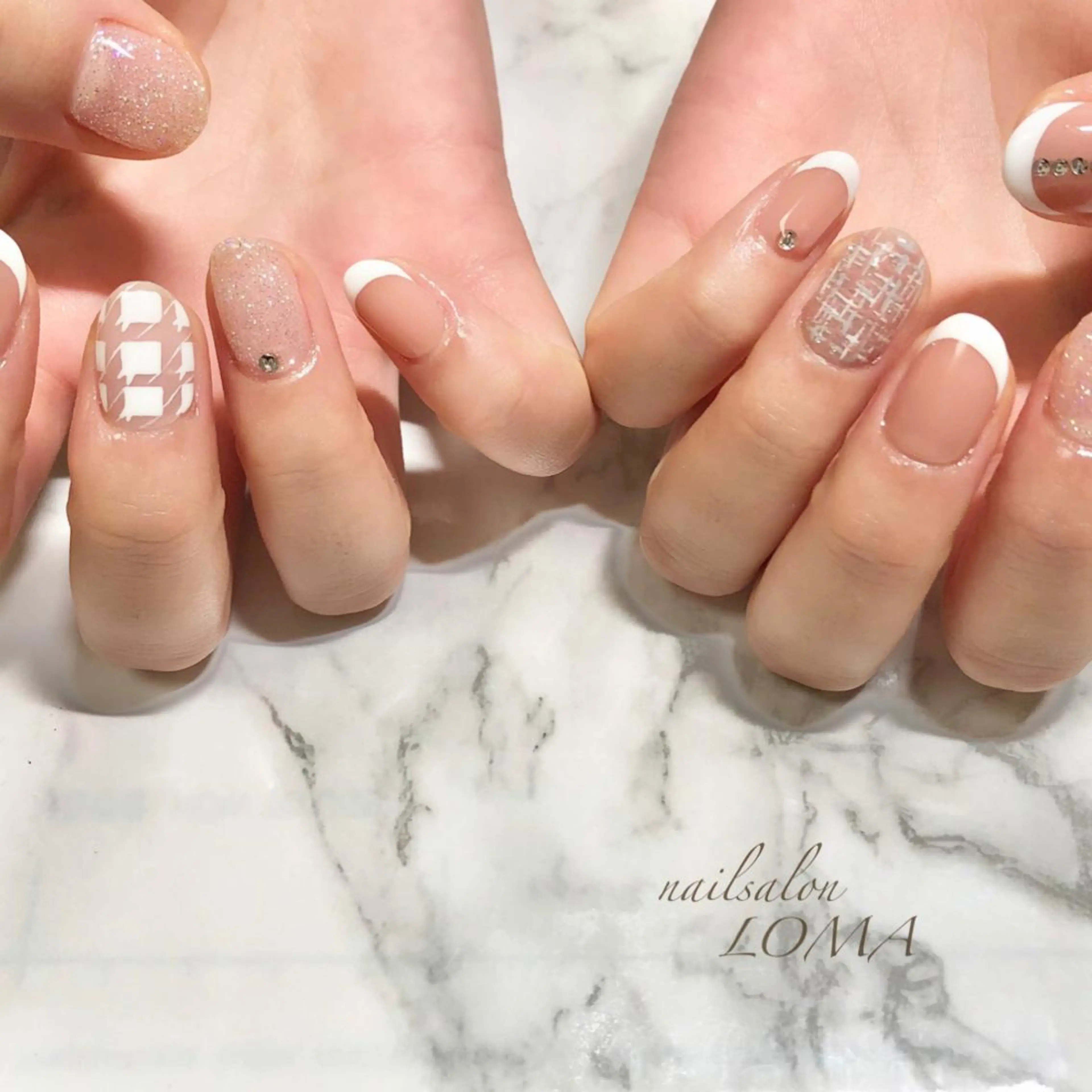 ネイル ハンドネイル ハンドケア m-nail所属・m-nail 🌙minamiのネイルデザイン