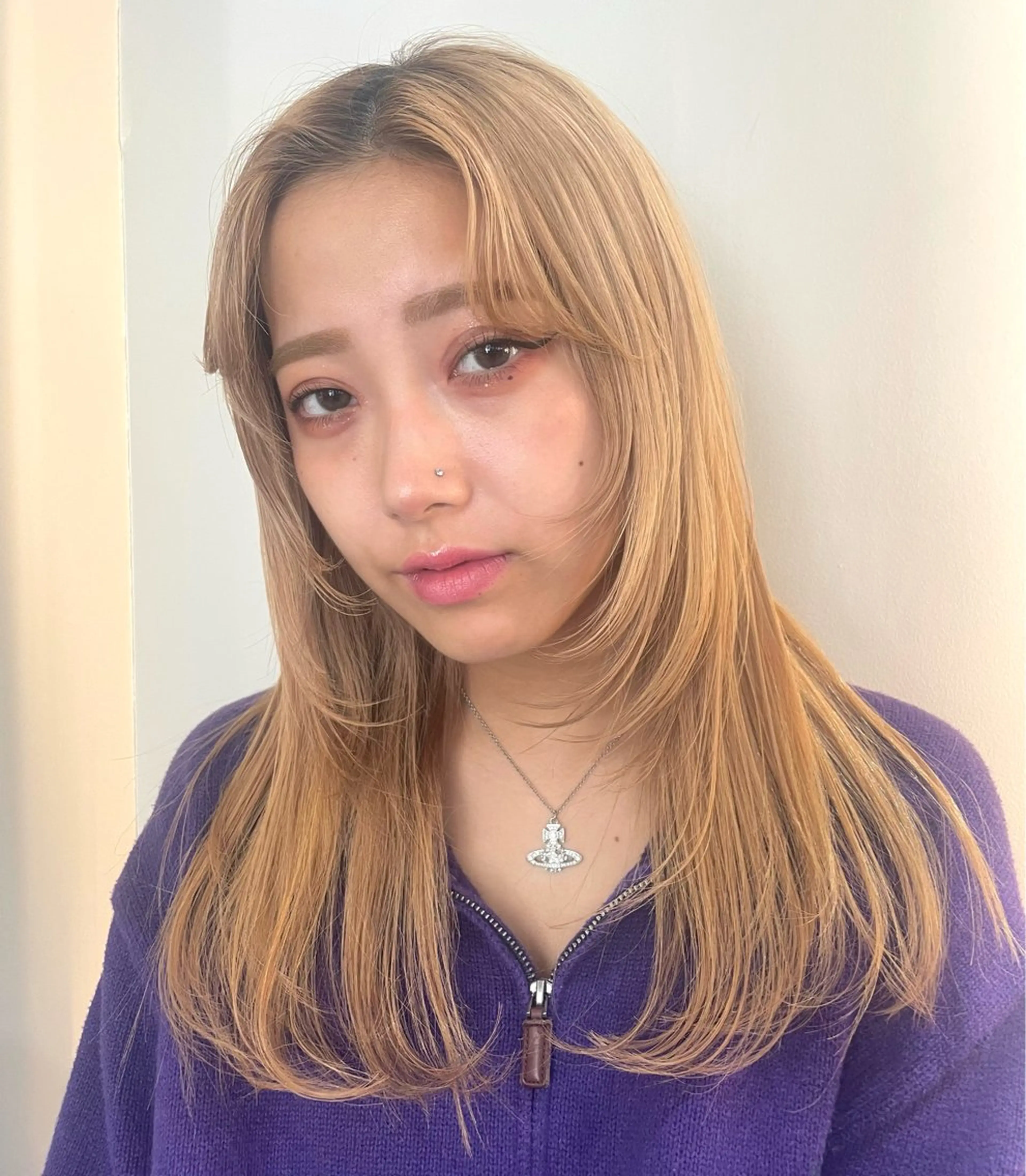 ロング ハイトーン/アレンジ 🎀アオイ🎀のヘアスタイル