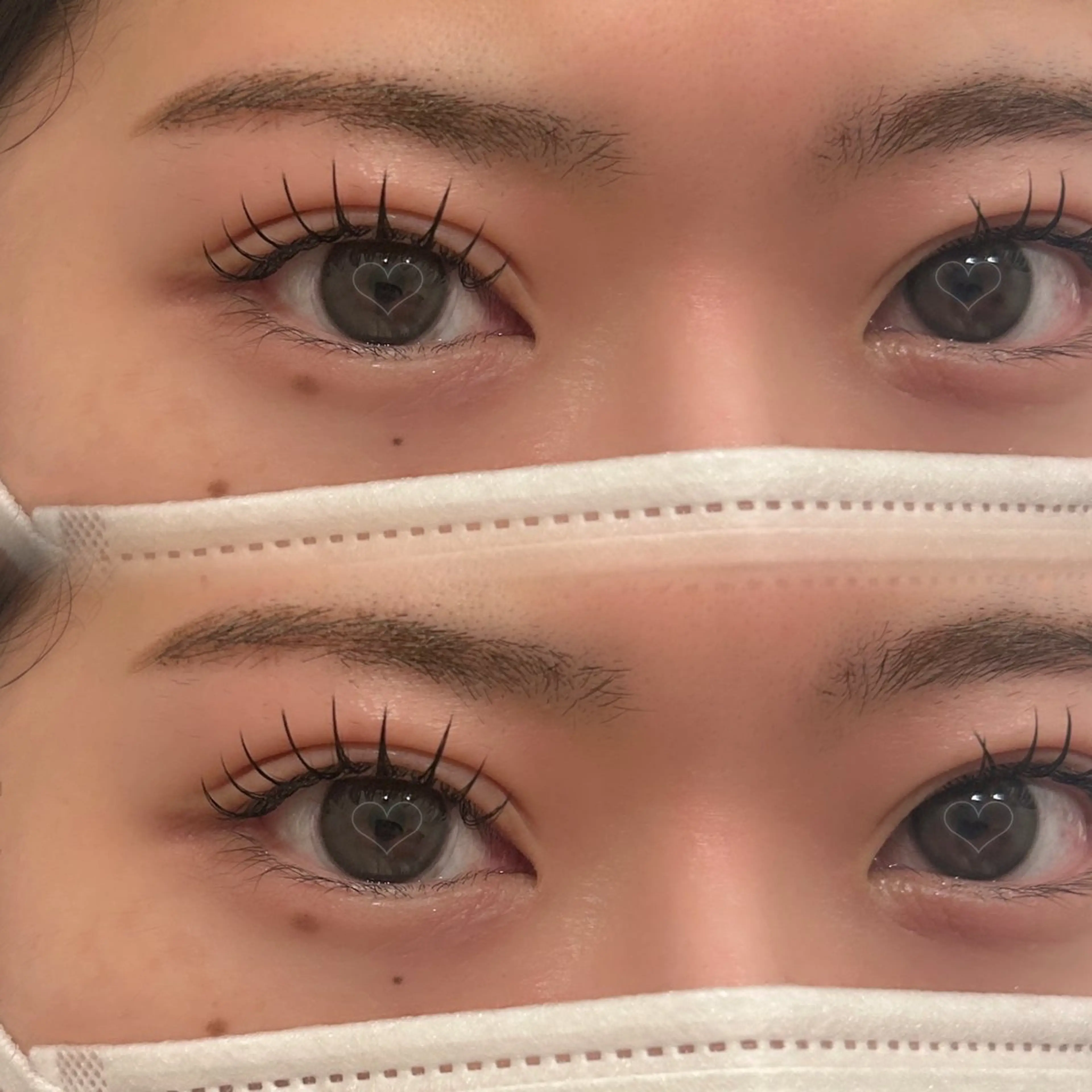 マツエク・マツパ Cカール キュート フラットラッシュ ELRe AYANO♡の眉毛・アイブロウイメージ