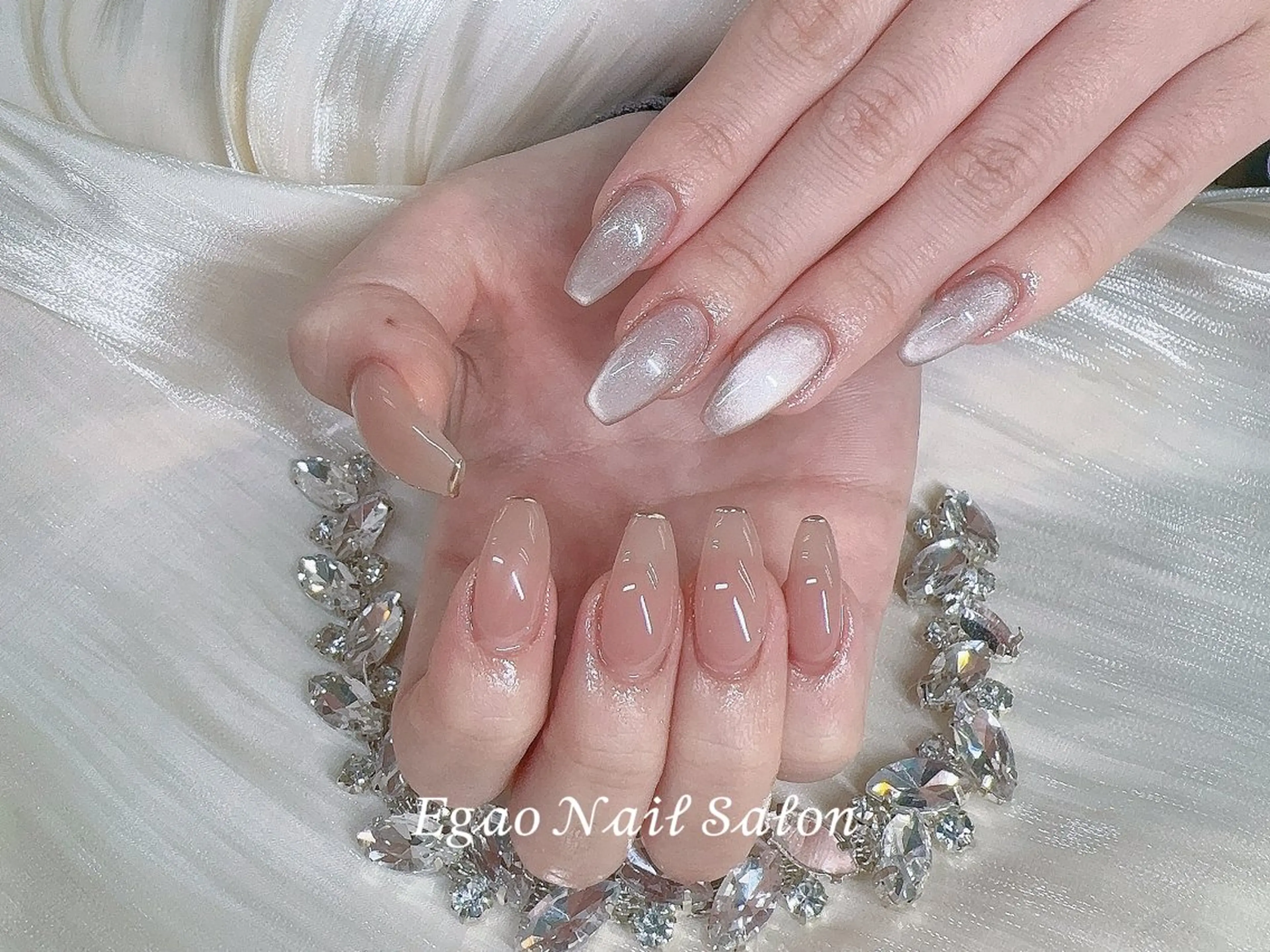 ネイル フットネイル ジェルネイル 韓国ネイル マグネットネイル メンズネイル ハンドネイル Egao Nail Salonのネイルデザイン