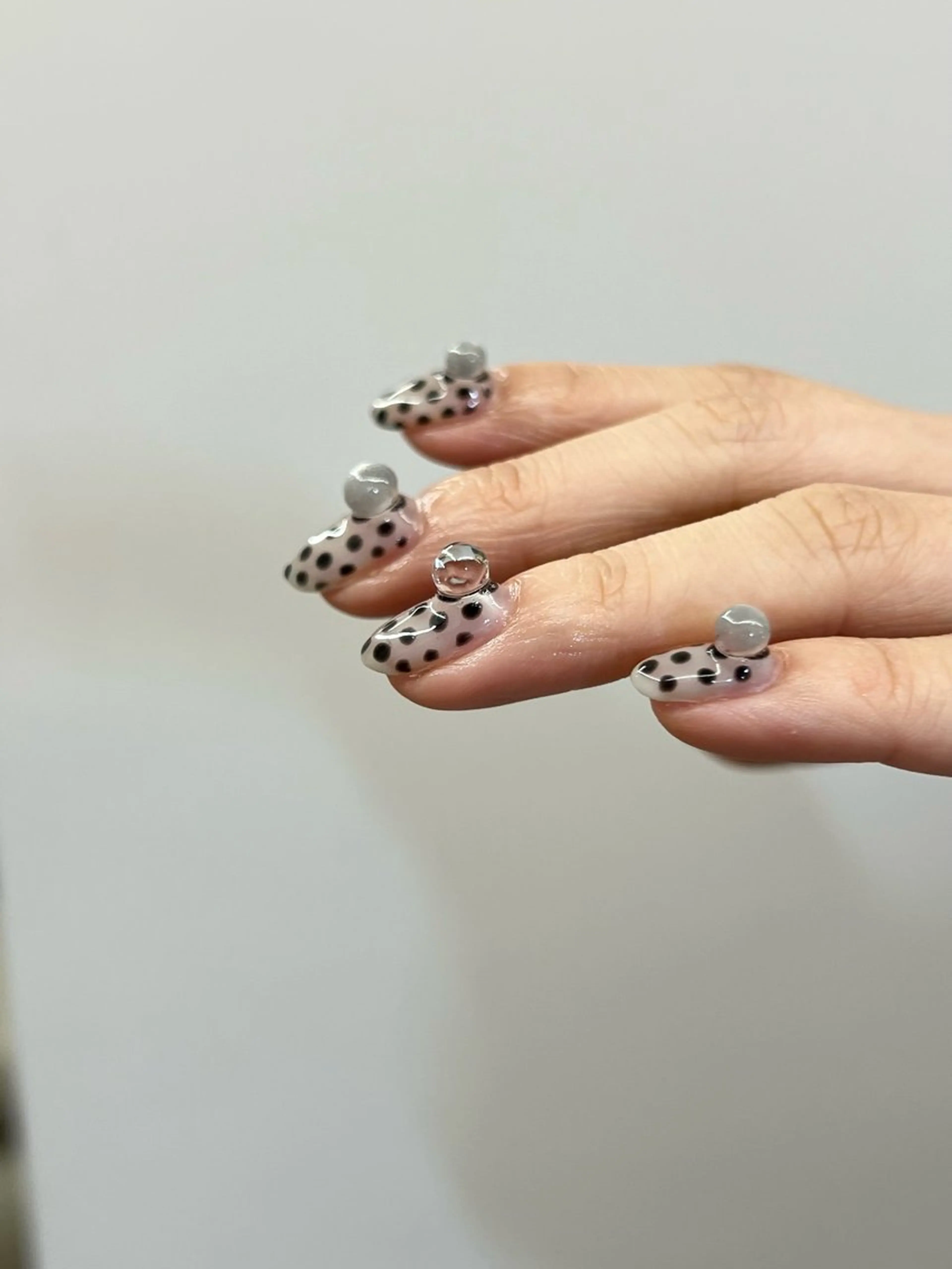 ネイル ジェルネイル マグネットネイル ニュアンスネイル パラジェル リボン ハンドネイル ハンドケア Bana_ Nailのその他イメージ