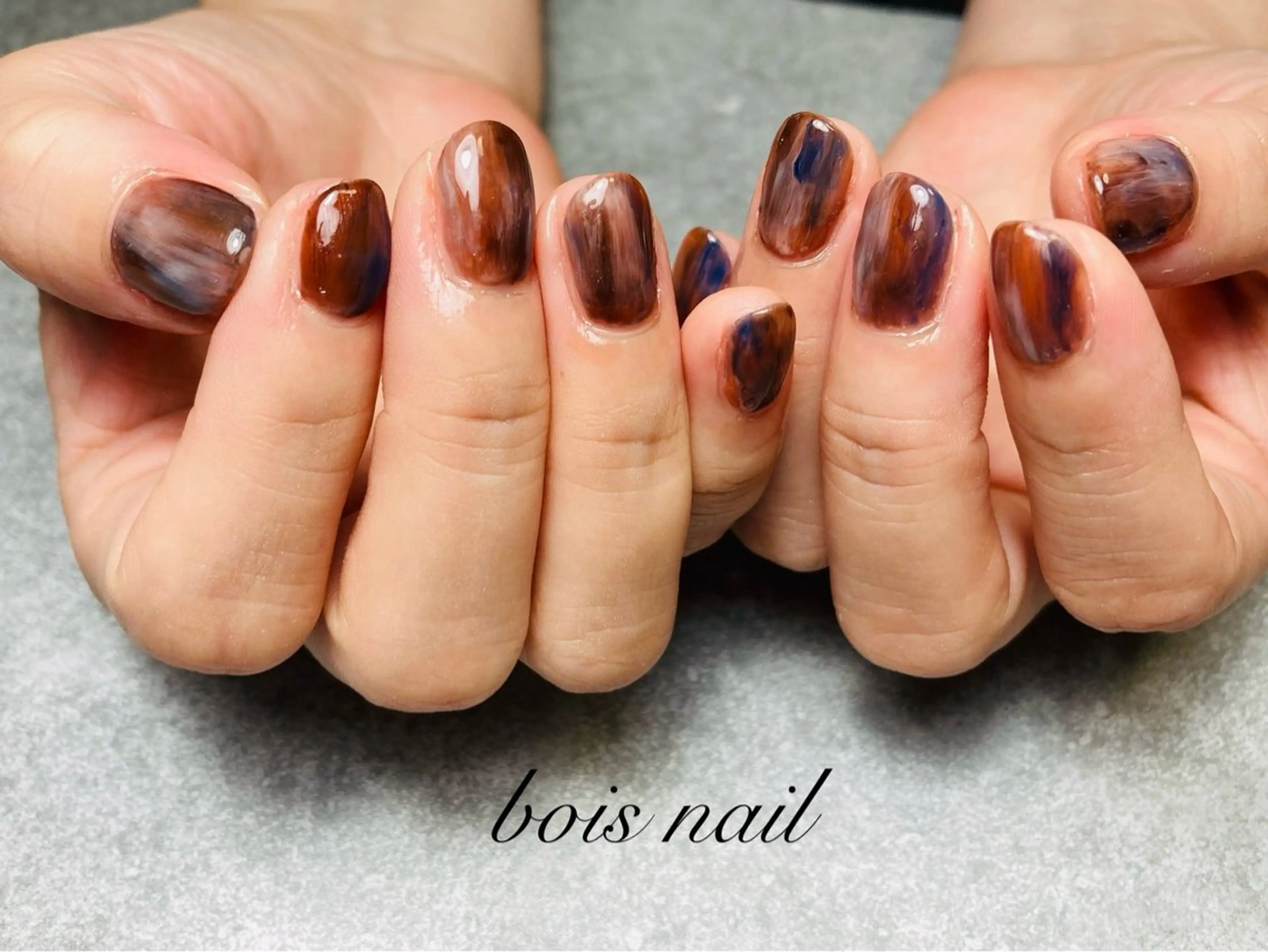 ネイル ハンドネイル bois nail ボワネイル北巽のネイルデザイン