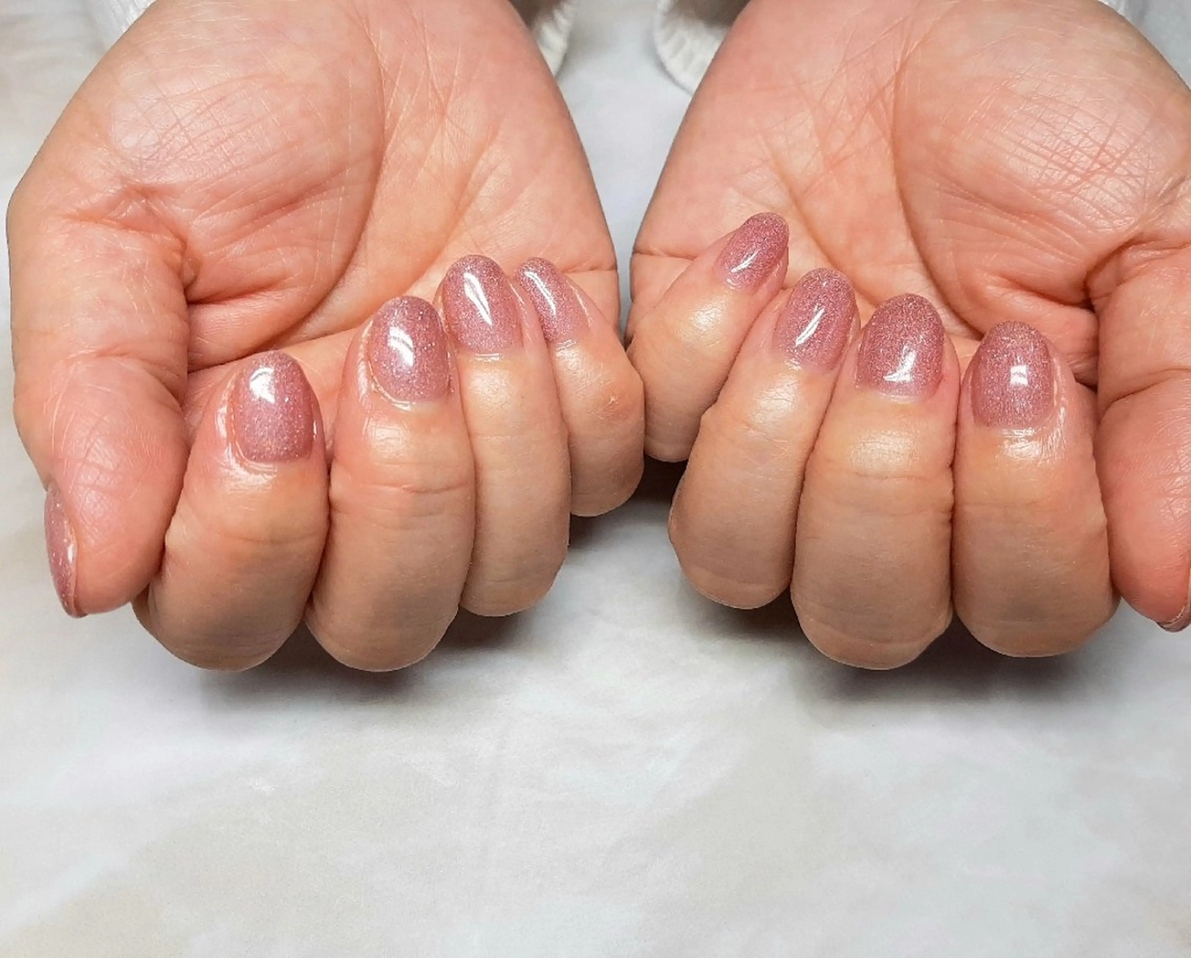 ネイル フラッシュネイル ラメ(グリッター) ワンカラーネイル 仁平 真紀のネイルデザイン