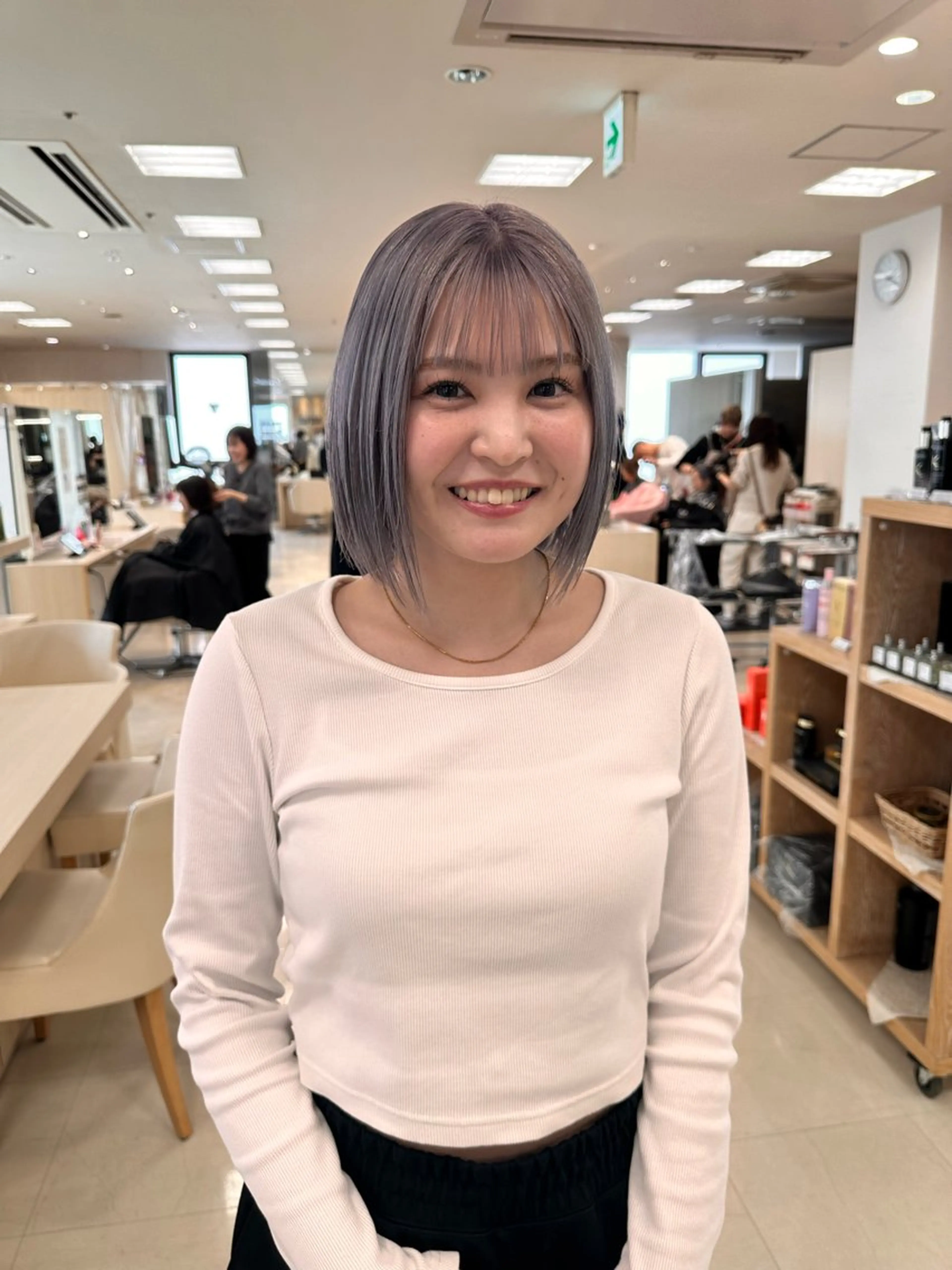 ショート カラー ヘアアレンジ 🍒KIKUCHI KANAE🍒のヘアスタイル