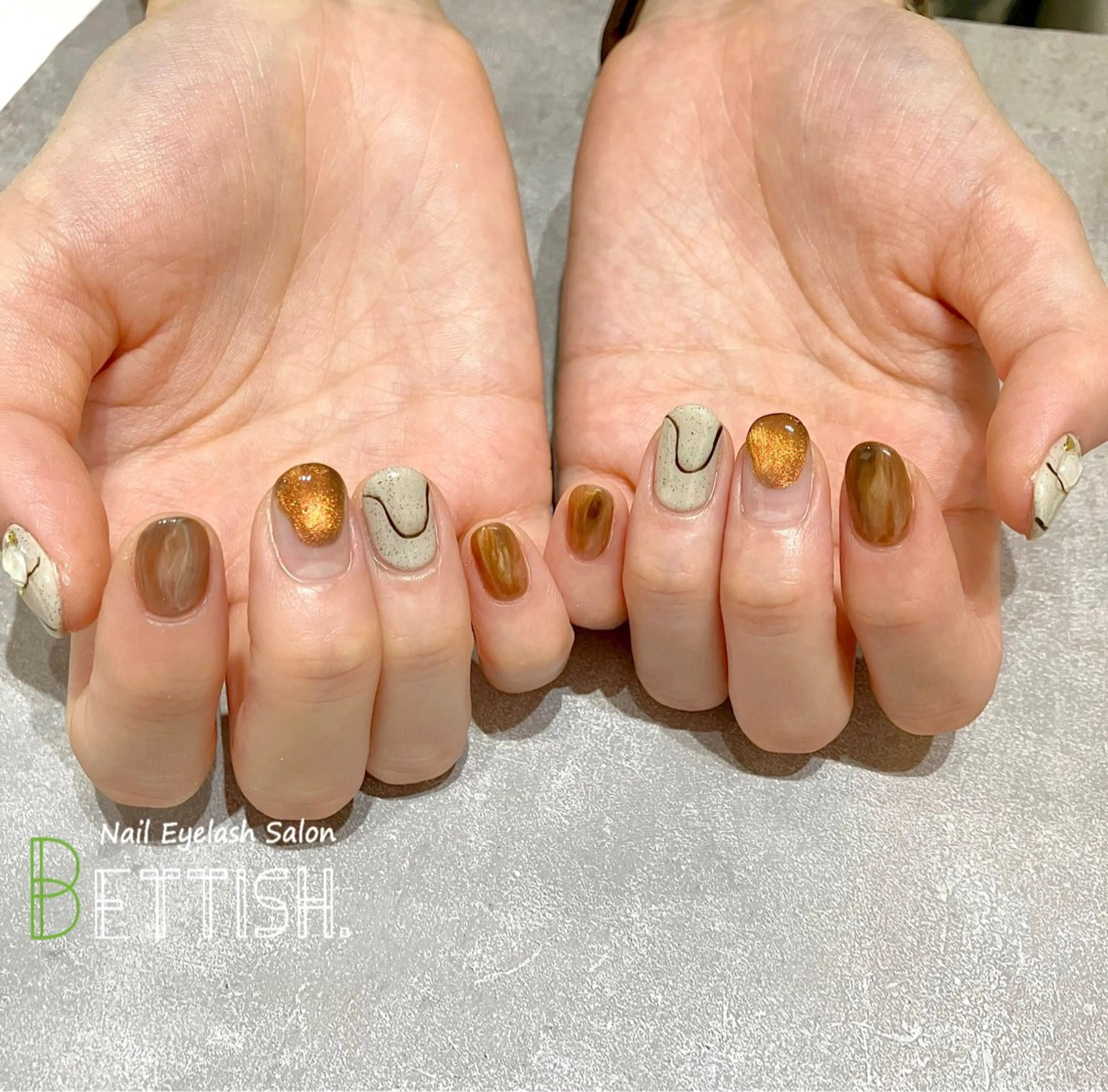 ネイル ハンドネイル BETTISH. KUMIKO☺︎︎のネイルデザイン