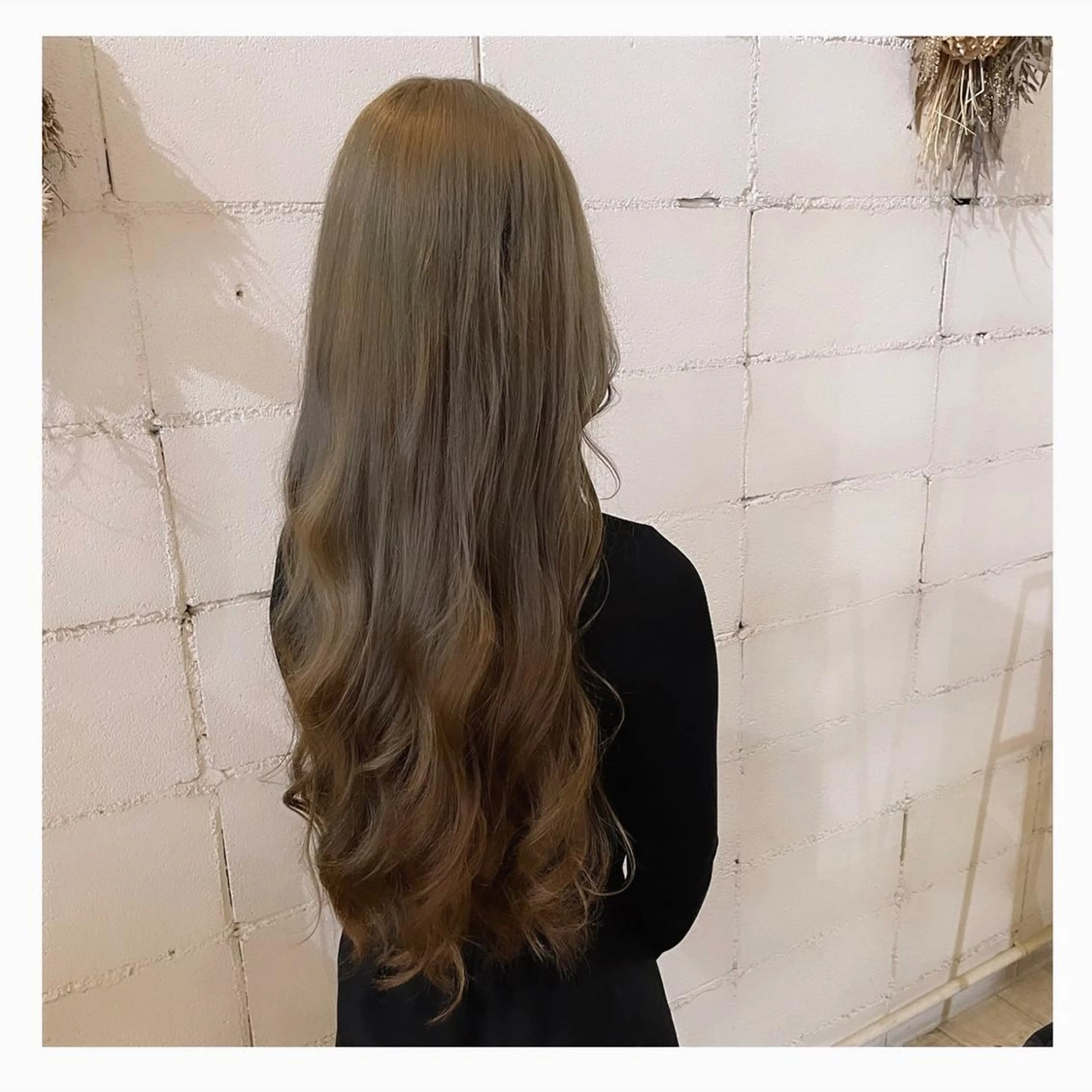 ロング カラー ブリーチ ヘアカラー トリートメント ❁⃘ ち だ り さ ❁⃘のヘアスタイル