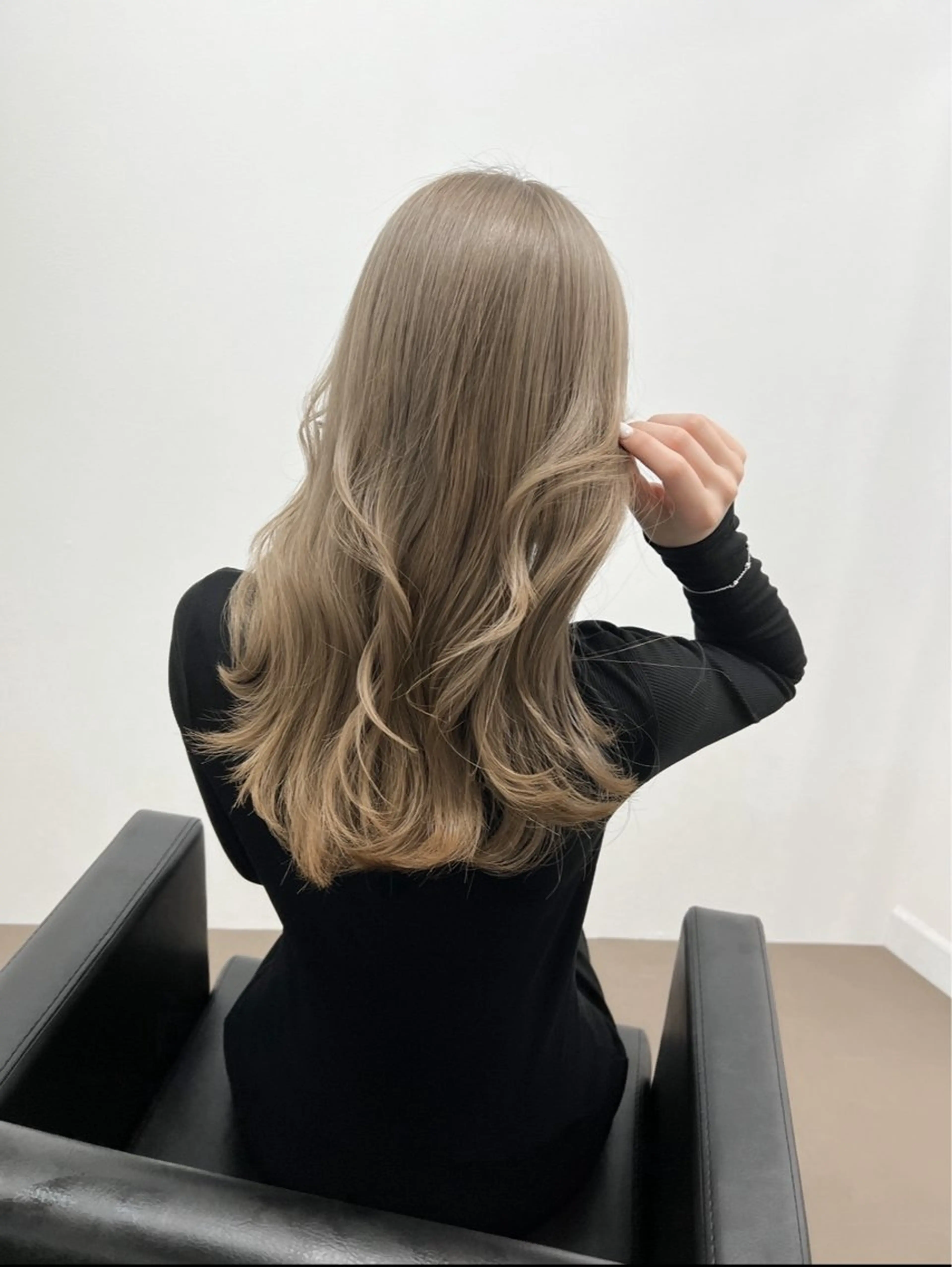 セミロング ヘアカラー トリートメント ✂︎透明感カラー特化 /日和優真✂︎のヘアスタイル