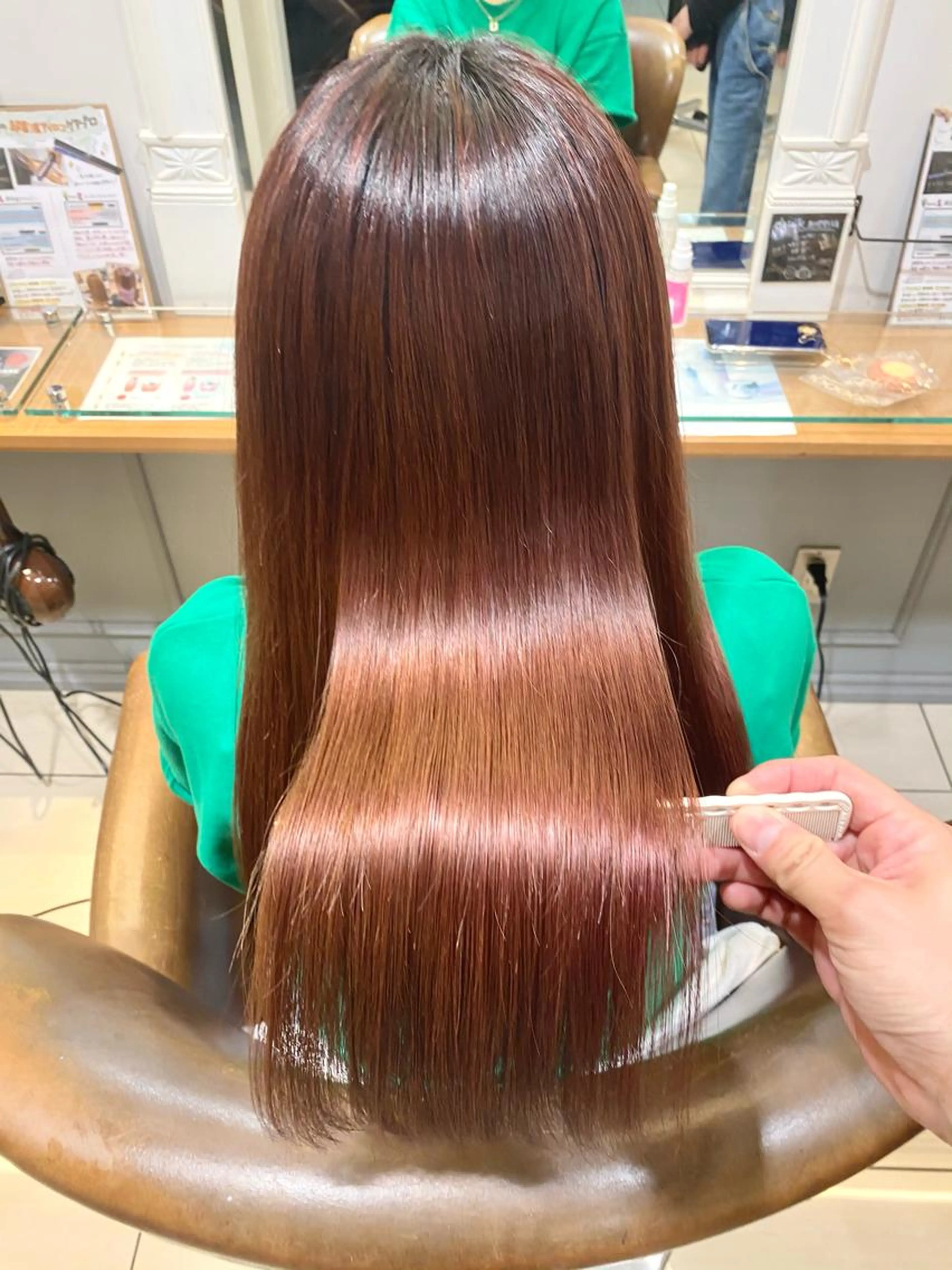 【minimo限定クーポン】カット+縮毛矯正+シャンプーの写真