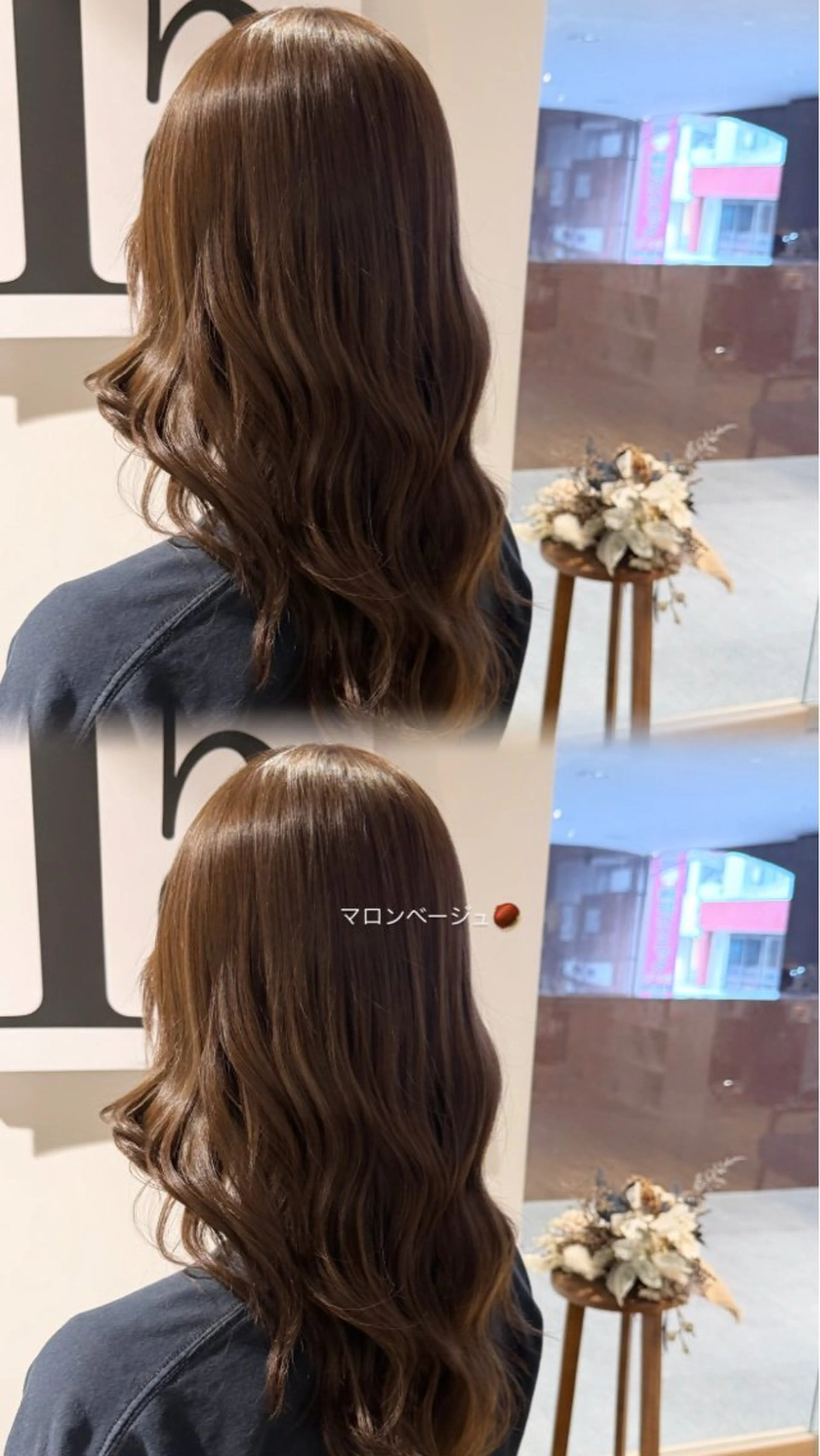 カラー ベージュカラー ヘアカラー KaRin 🌺のヘアスタイル