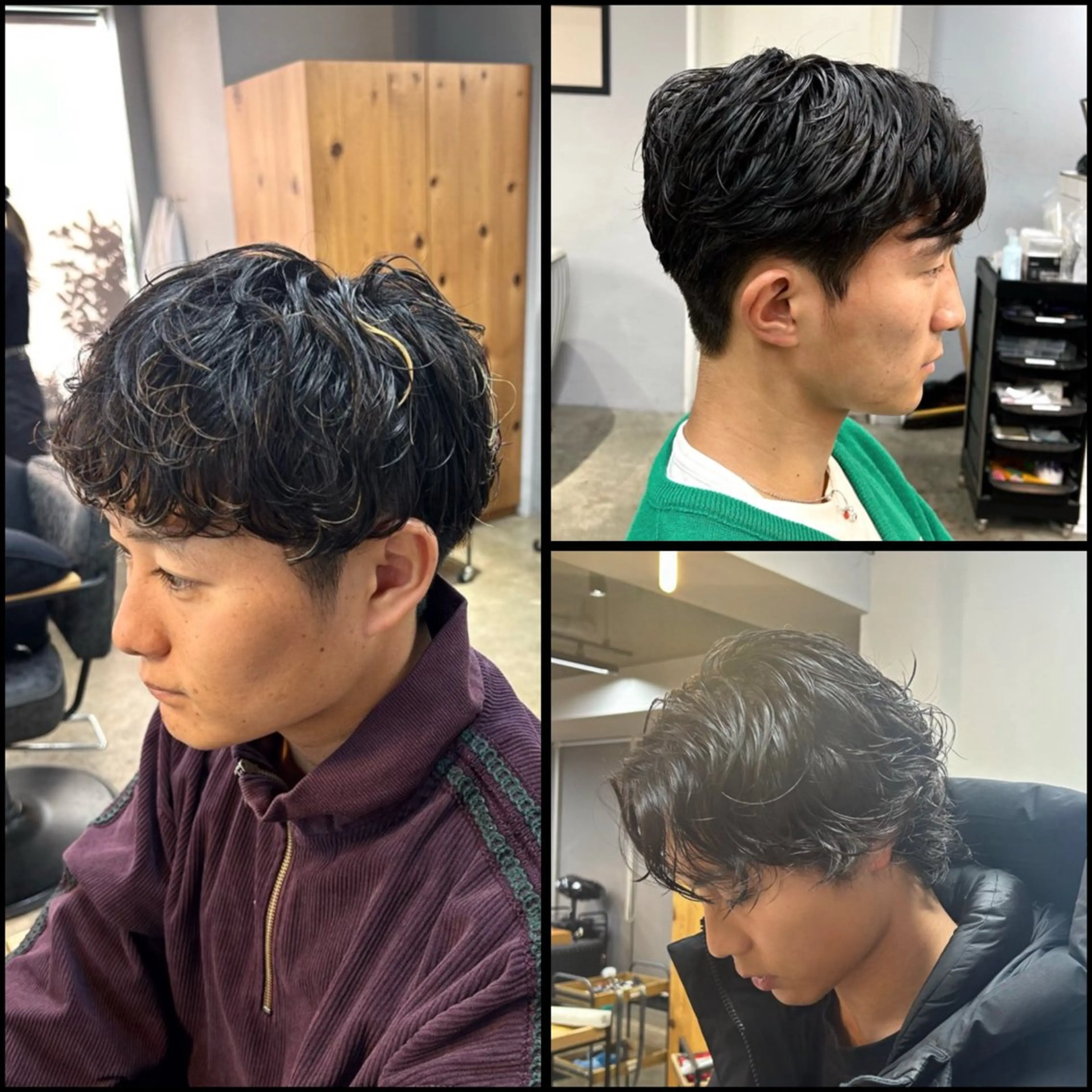 パーマ メンズ カット パーマ ROCCOeast Rukaのヘアスタイル