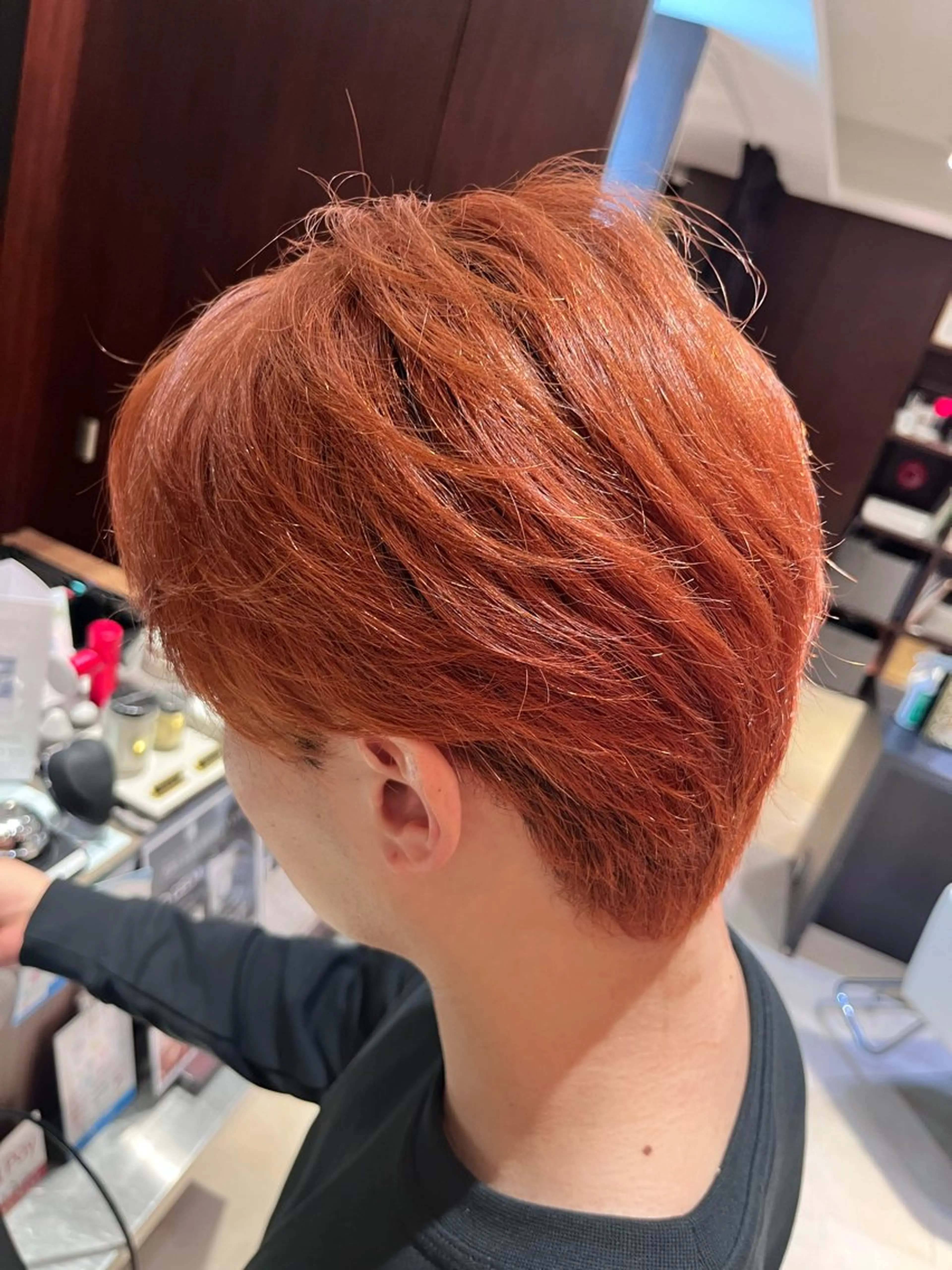 メンズ メンズ韓国風 メンズウルフカット ウルフカット カット ヘアカラー トリートメント 韓国メンズヘア特化 ‪☆KOKIのヘアスタイル