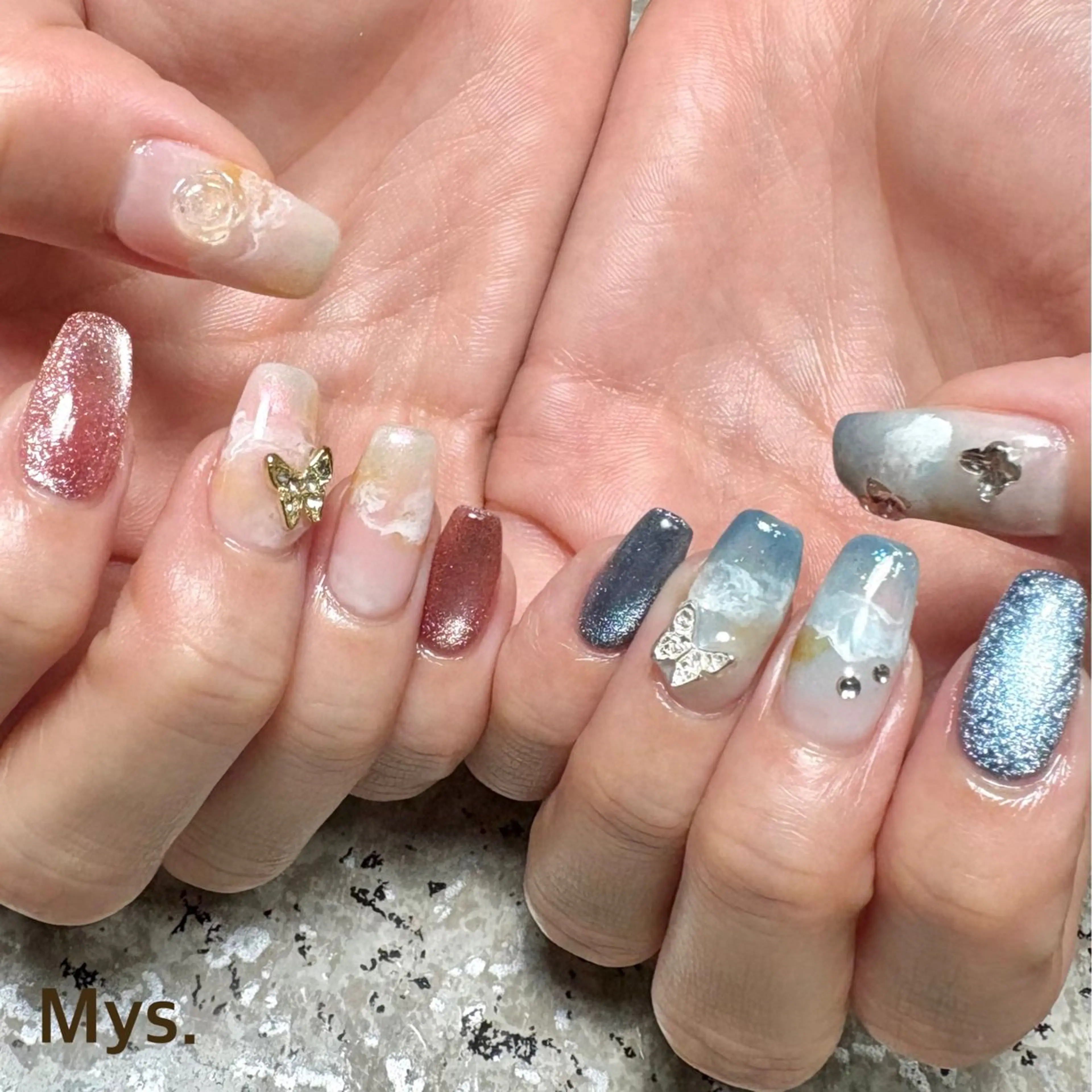 ネイル ハンドネイル Mys. 三上紗紀のネイルデザイン