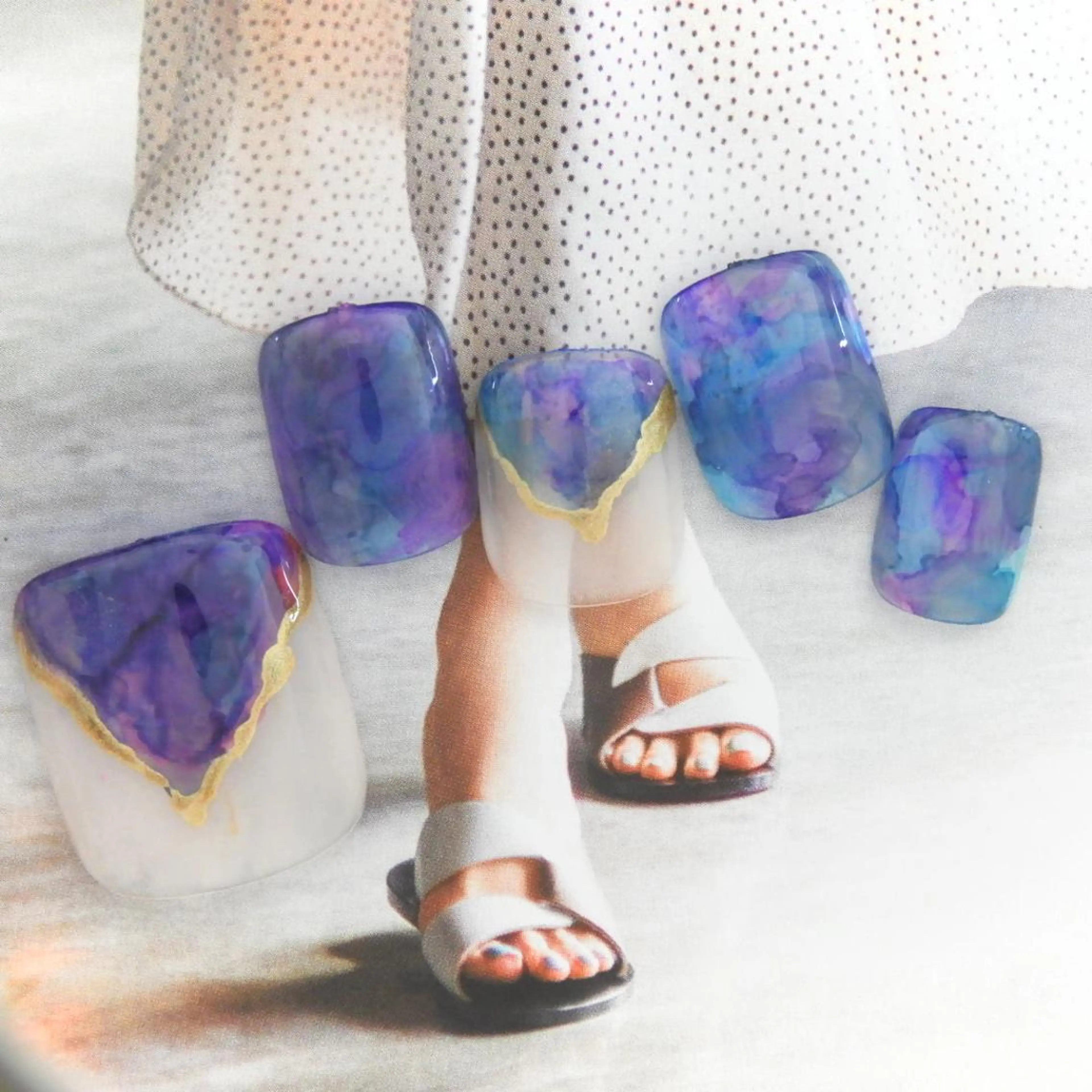 ネイル フットネイル crescent所属・crescent クレセント清原のネイルデザイン