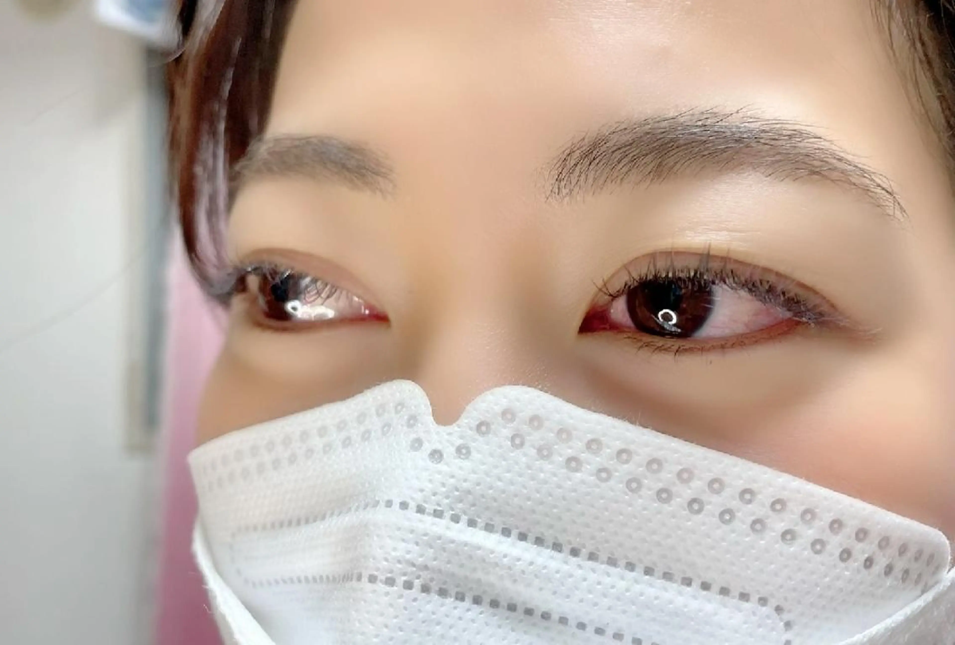 マツエク・マツパ 付け放題 バインドロック カラーマツエク キュート フラットラッシュ 吉岡 ゆうなのマツエク・マツパデザイン