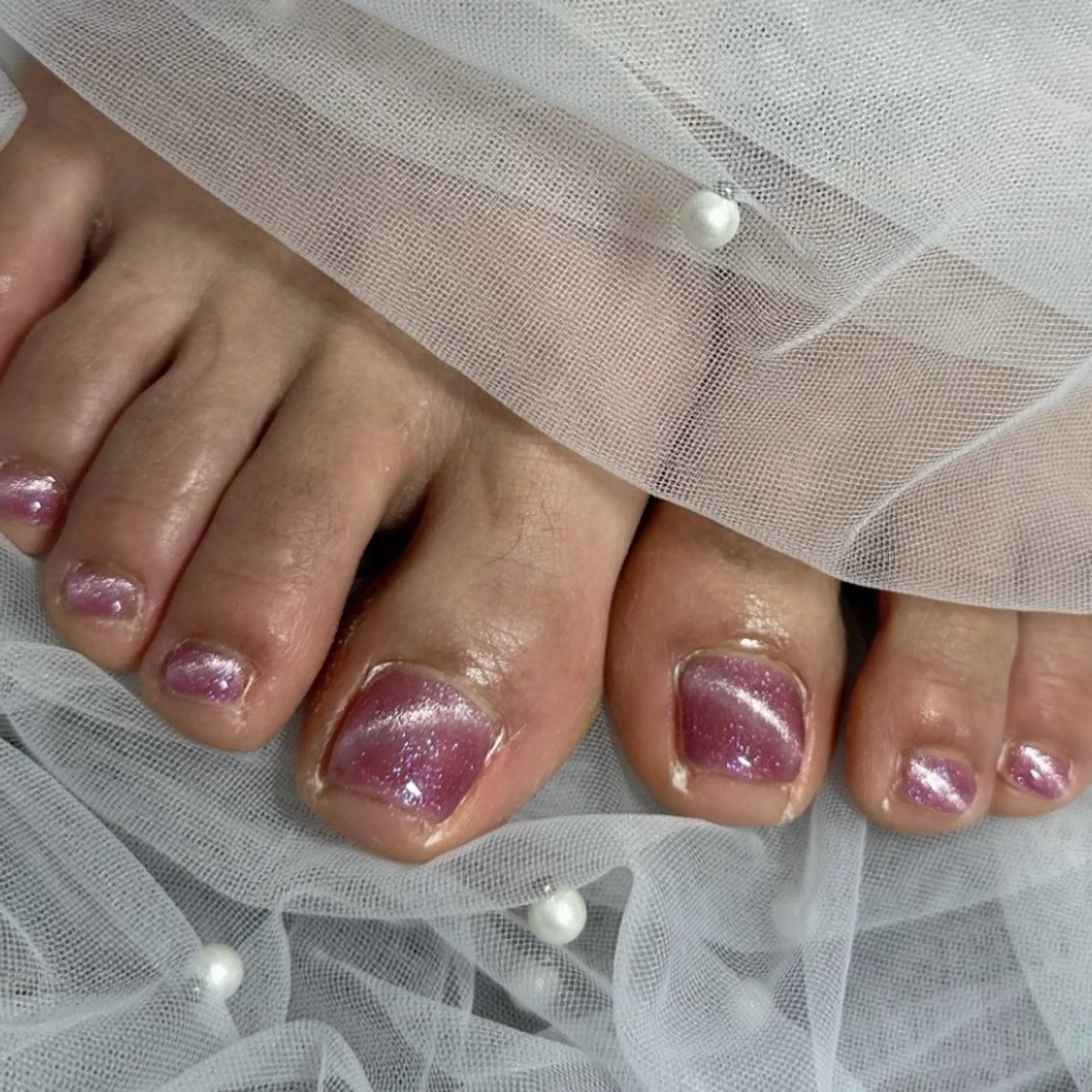 ネイル フットネイル マグネットネイル ハンドネイル LAVISH manaのネイルデザイン