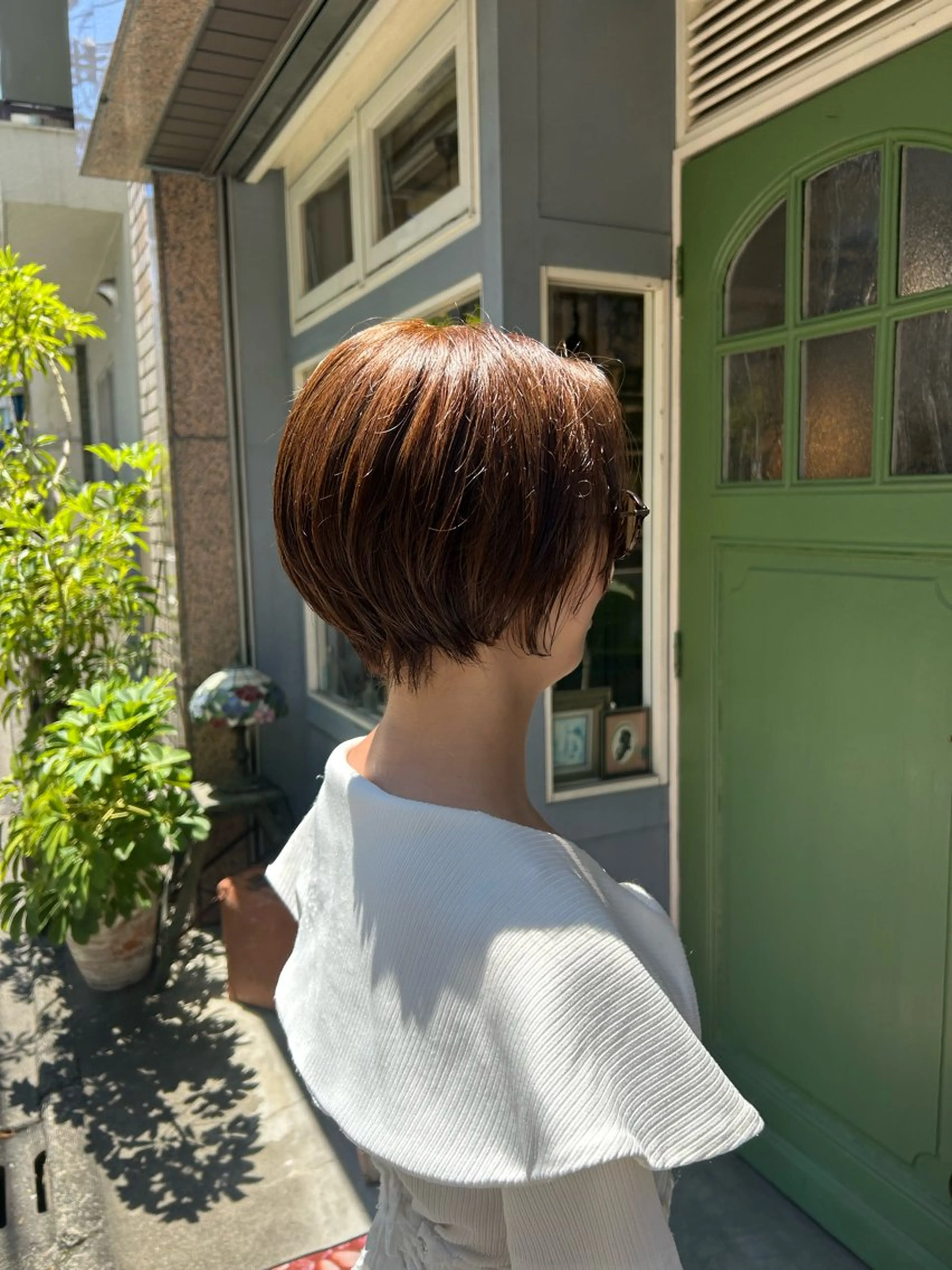 ショート 丸みショート ショートヘア カット BRITS 渡辺 菜々子のヘアスタイル