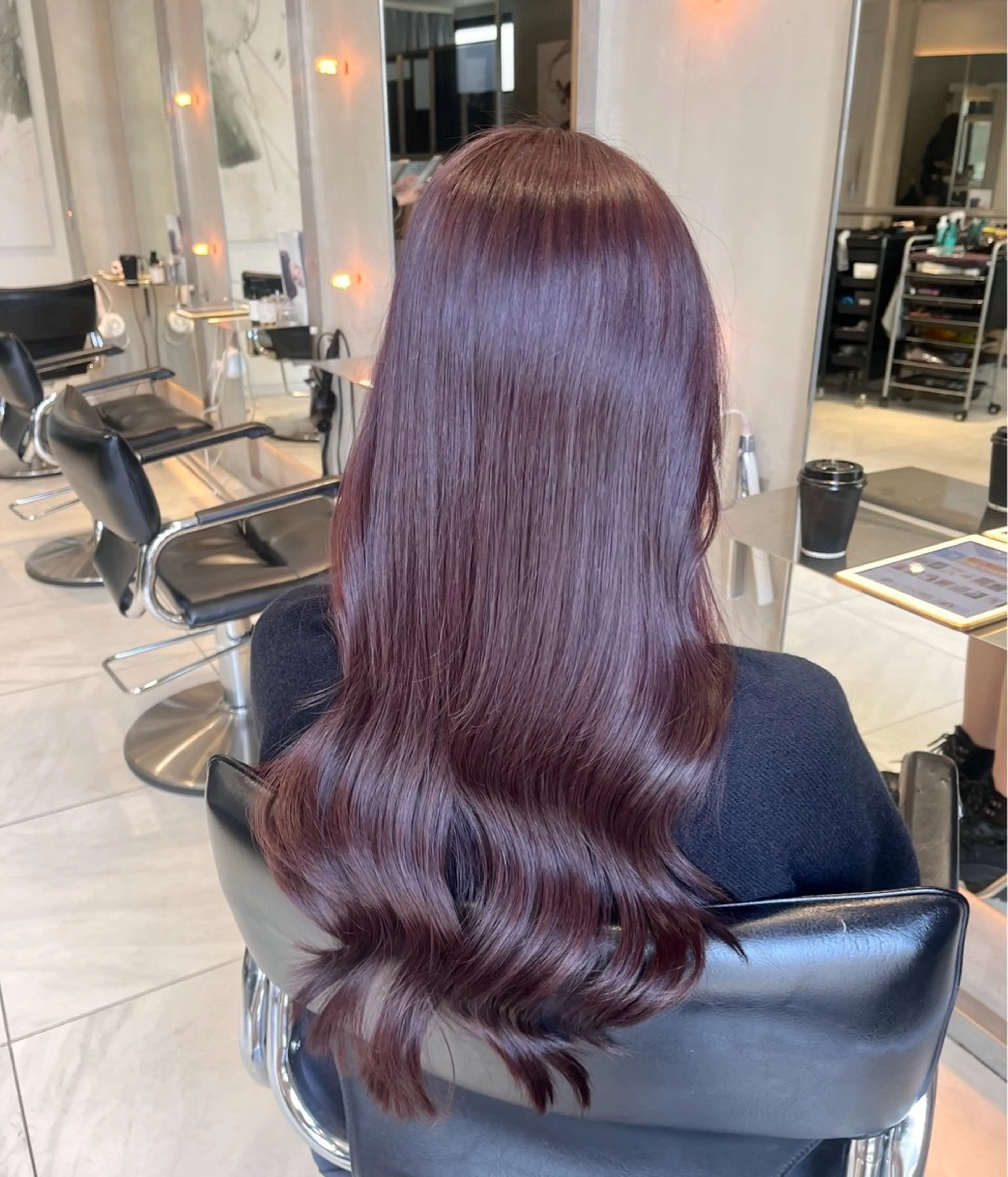 ロング カラー 𝐘𝐮𝐮𝐧𝐚 /モデル募集💫のヘアスタイル