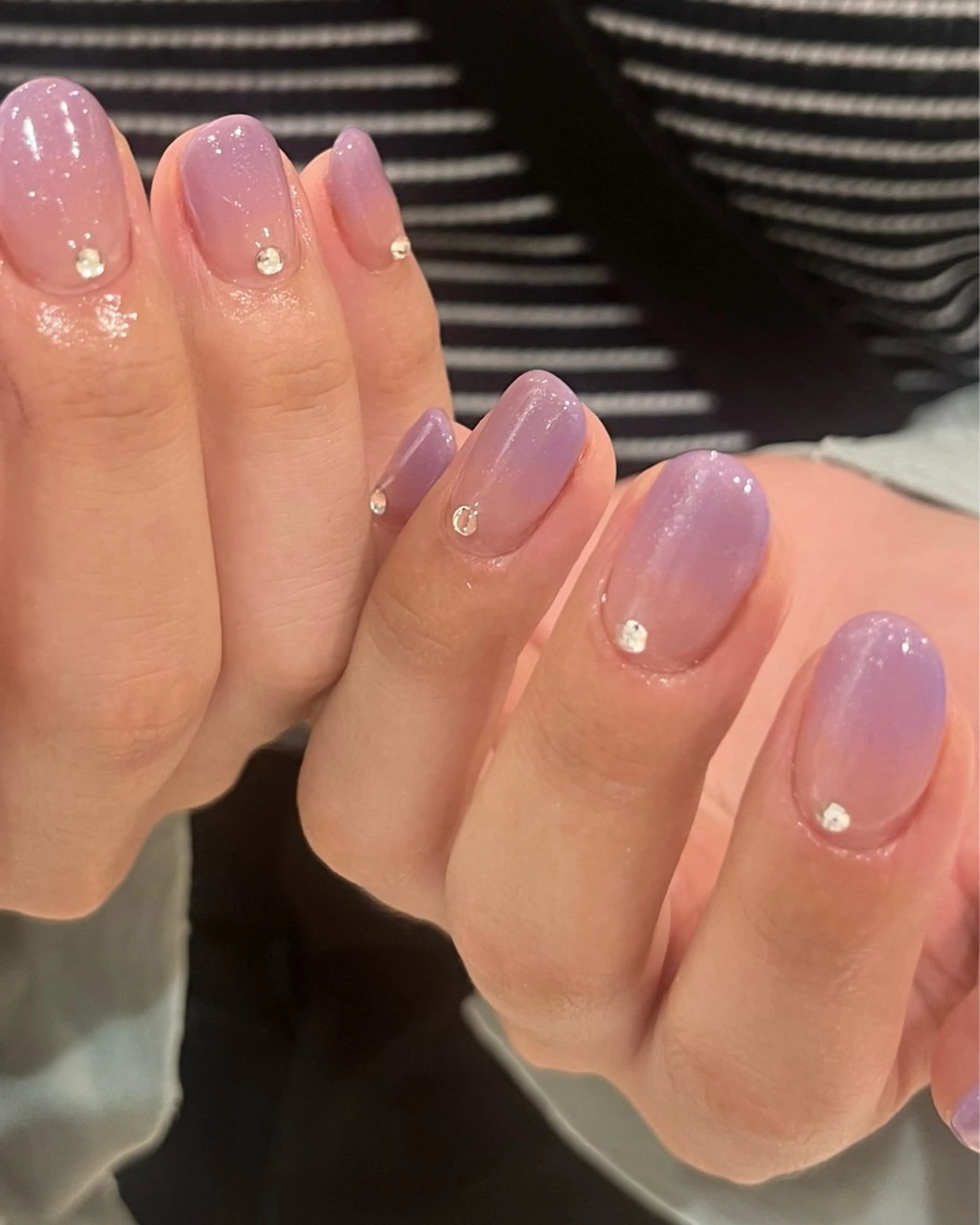 ネイル グラデーション 持ち込み ハンドネイル kanatsu yorikoのネイルデザイン