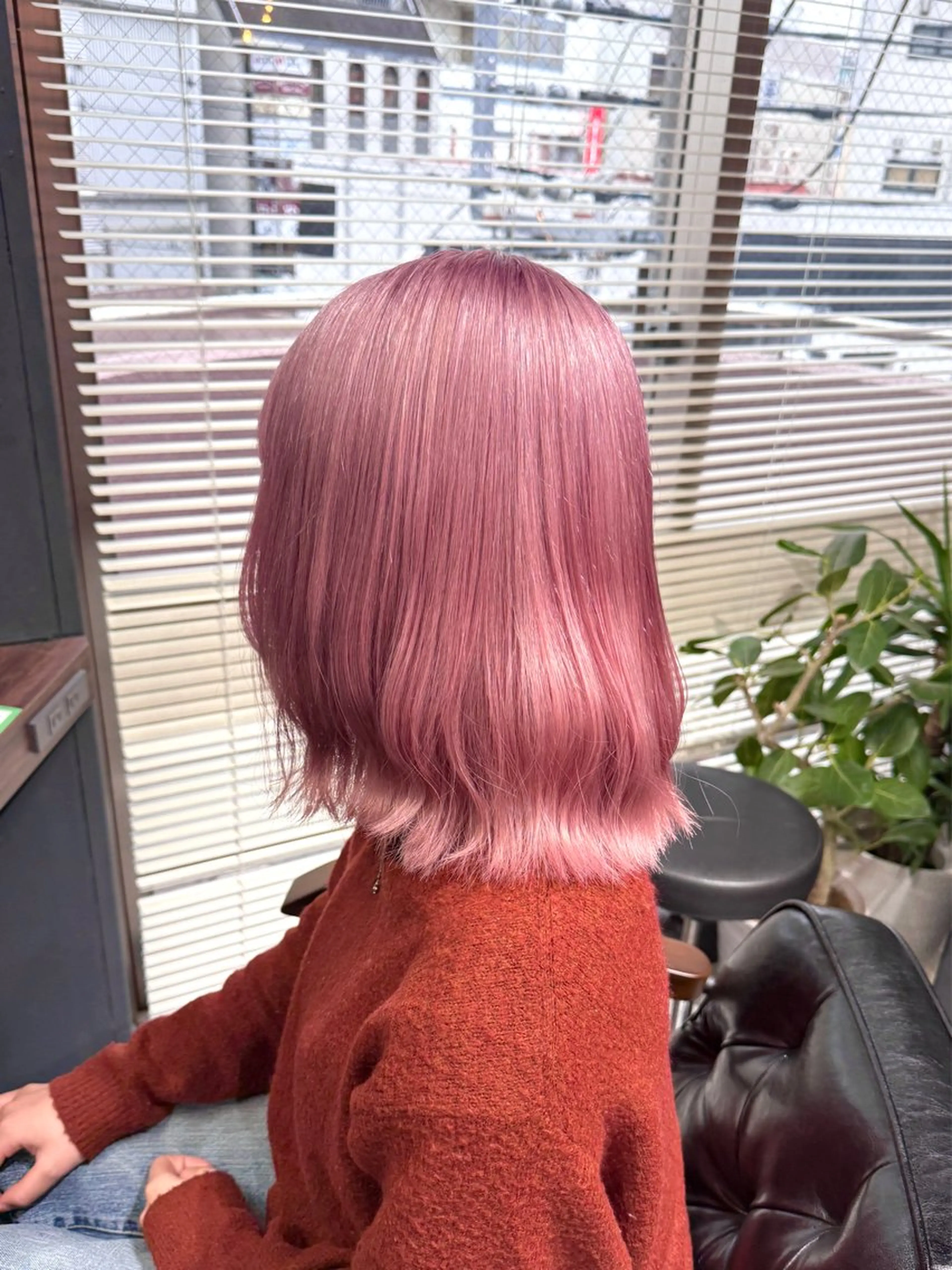 カラー ハイトーンカラー ピンクカラー 🩷hair salon dot. tokyo color 🩷所属・hao 🎀🫧のヘアスタイル