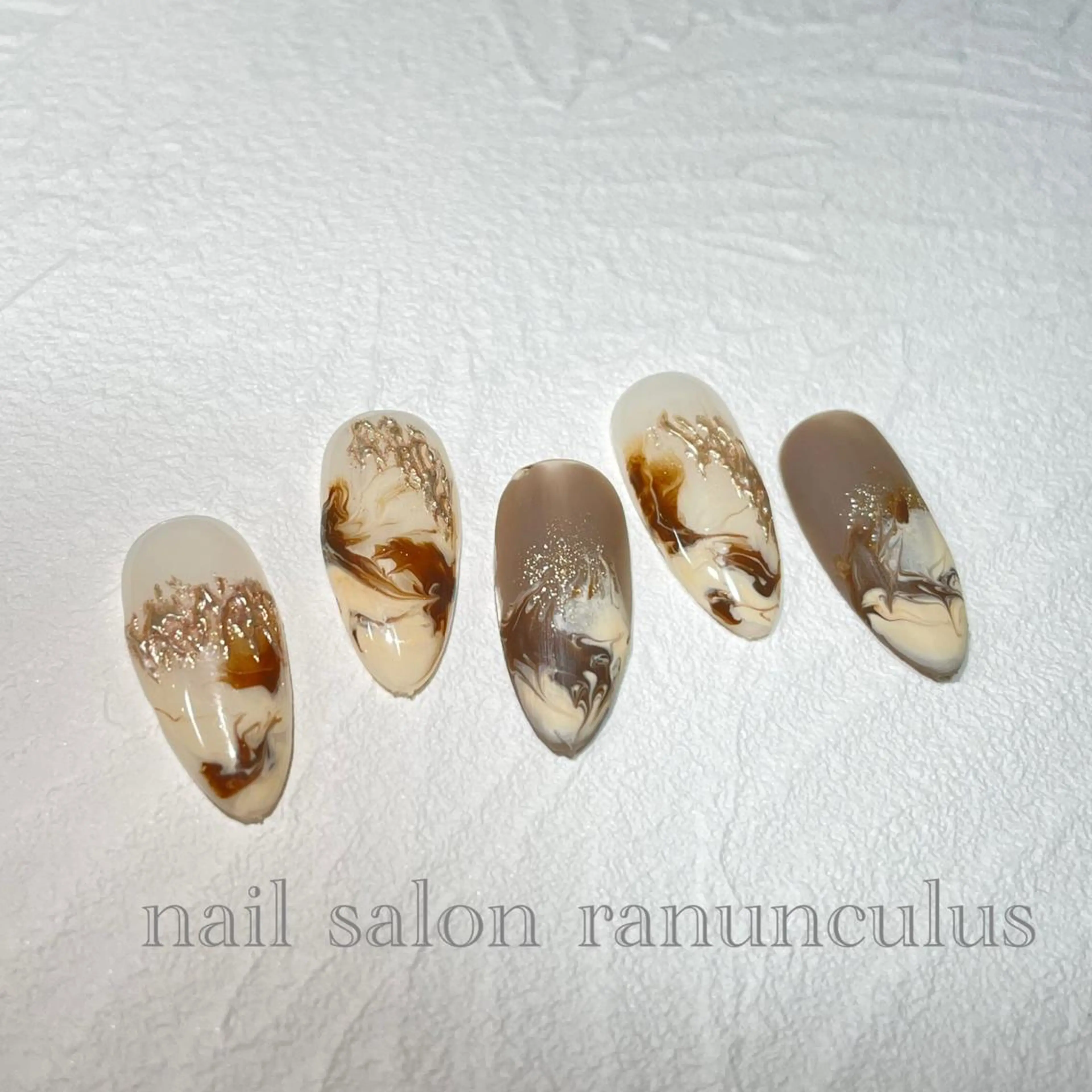 ネイル ハンドネイル nailsalon ranunculusのネイルデザイン