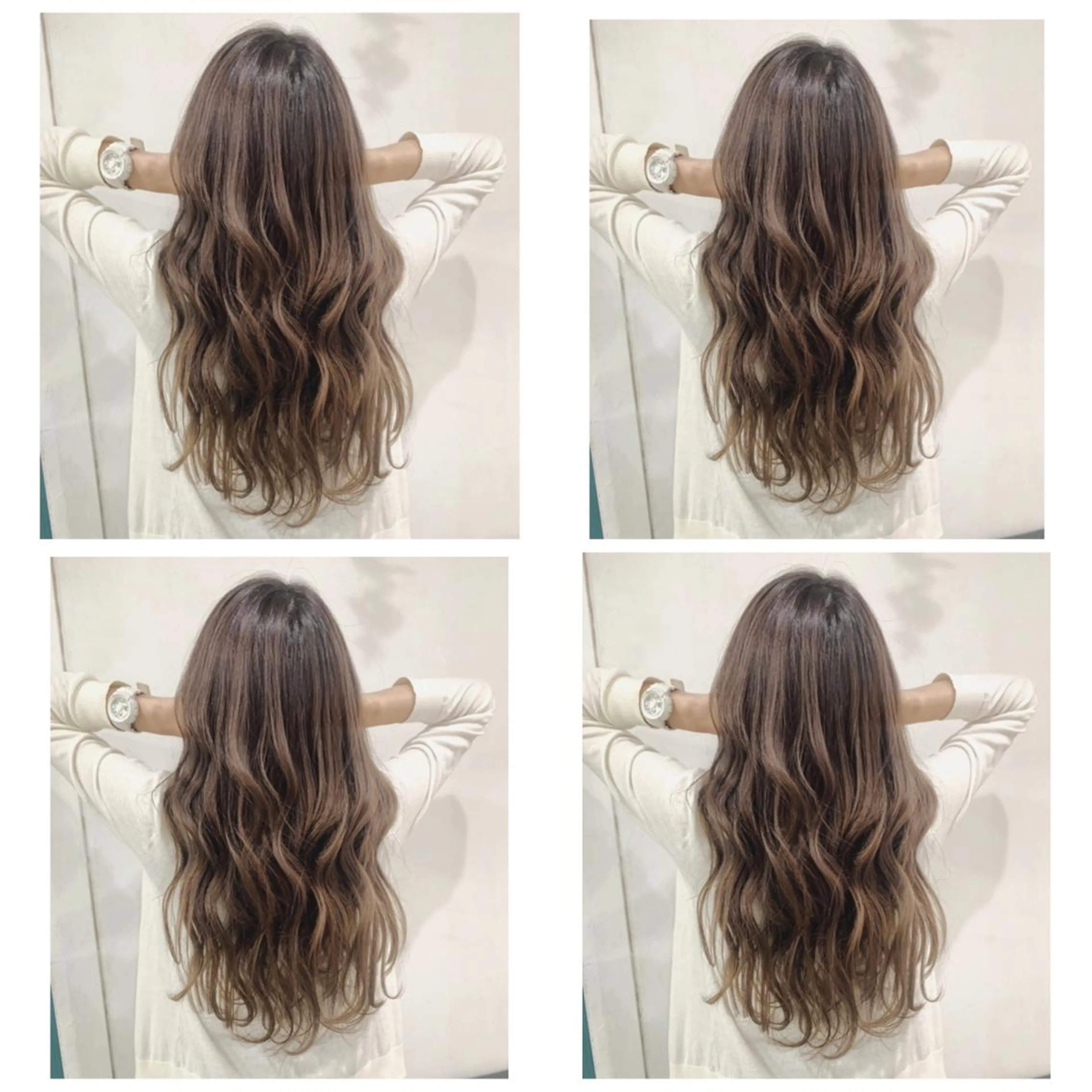 ロング カラー カット ヘアカラー 京都大人女性ショート 徒歩1分/秋山のヘアスタイル