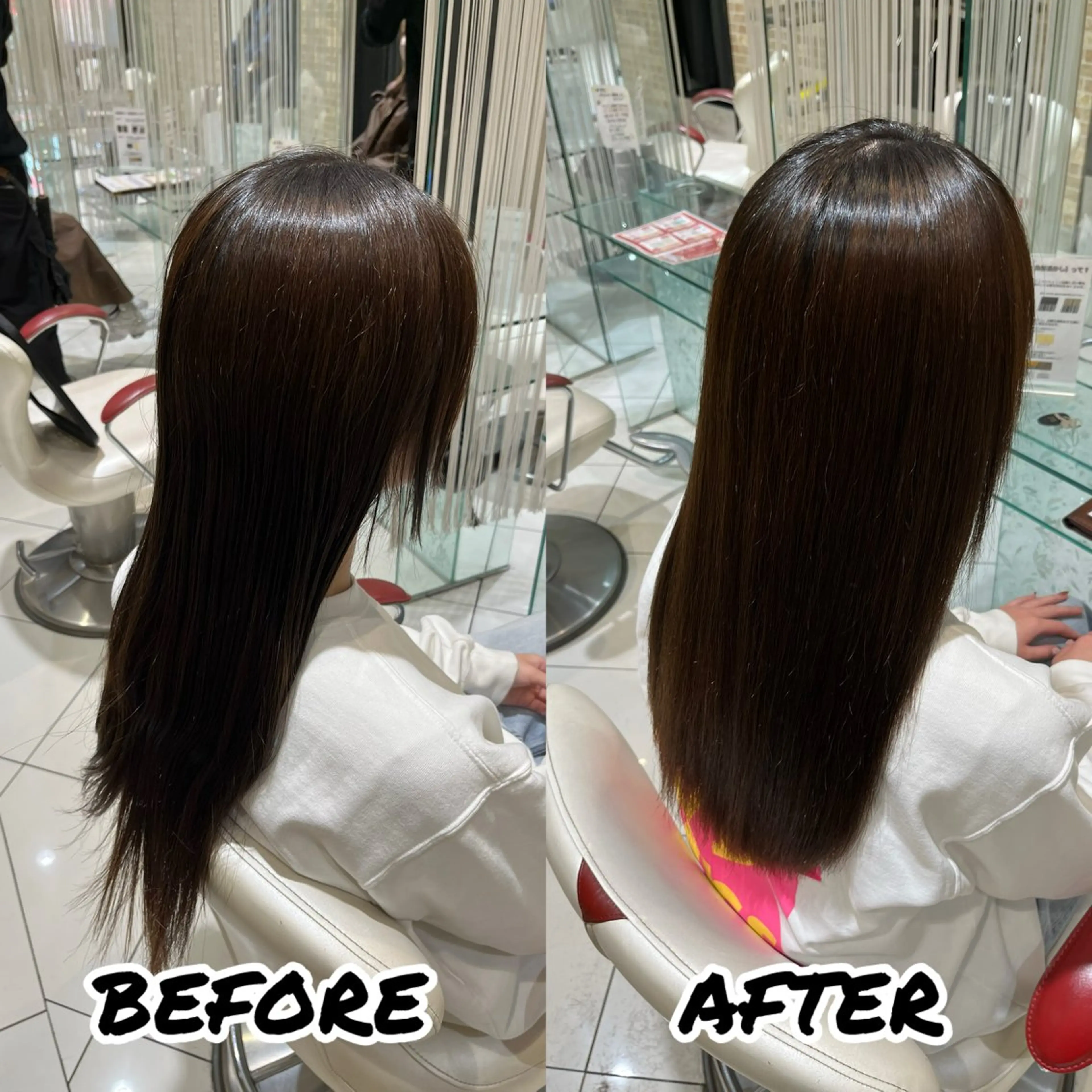 ロング 髪質改善 縮毛矯正 カット 縮毛矯正 トリートメント 髪質改善美容師 鈴木のヘアスタイル