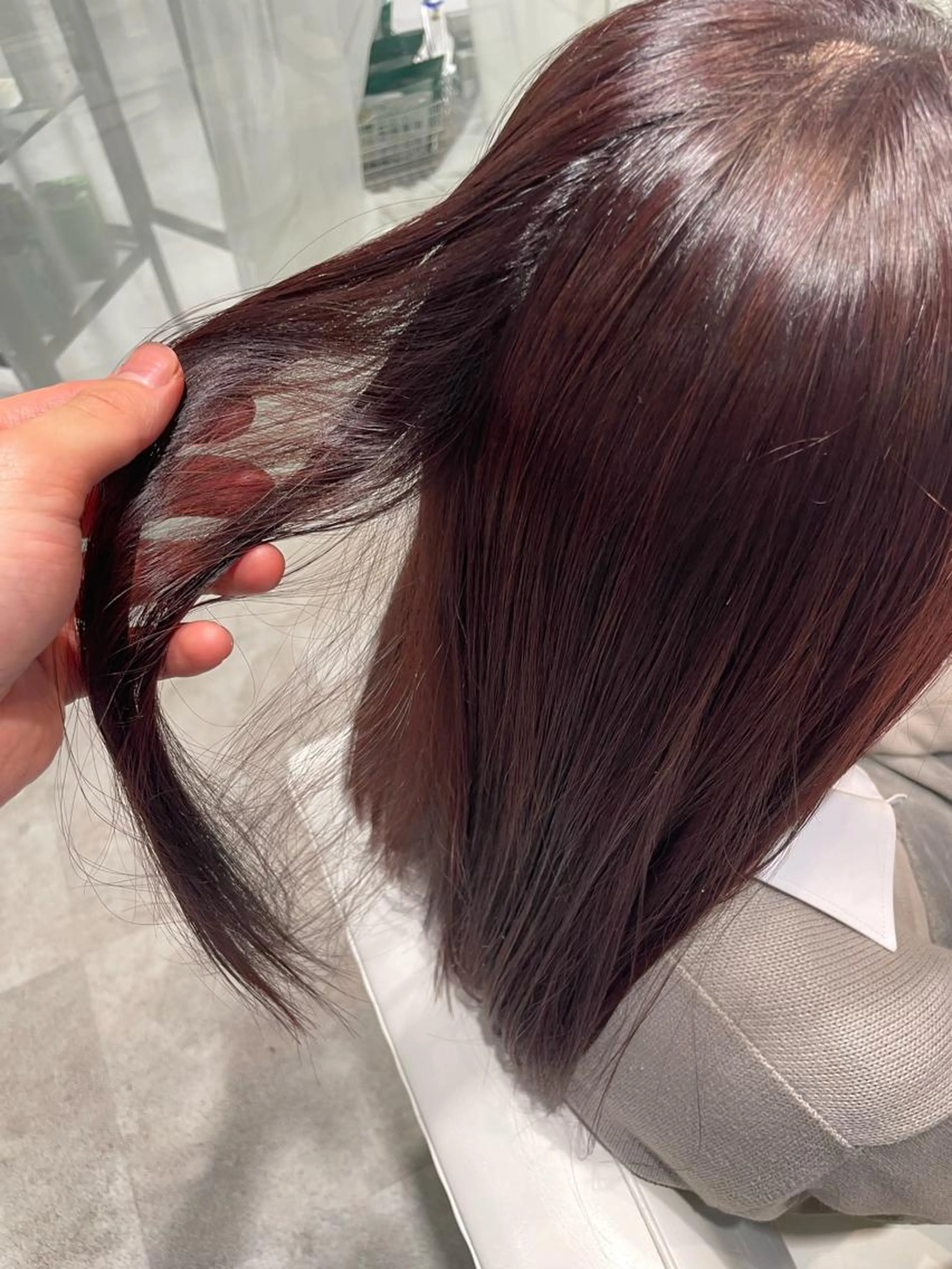 レディースカット➕カラーの写真