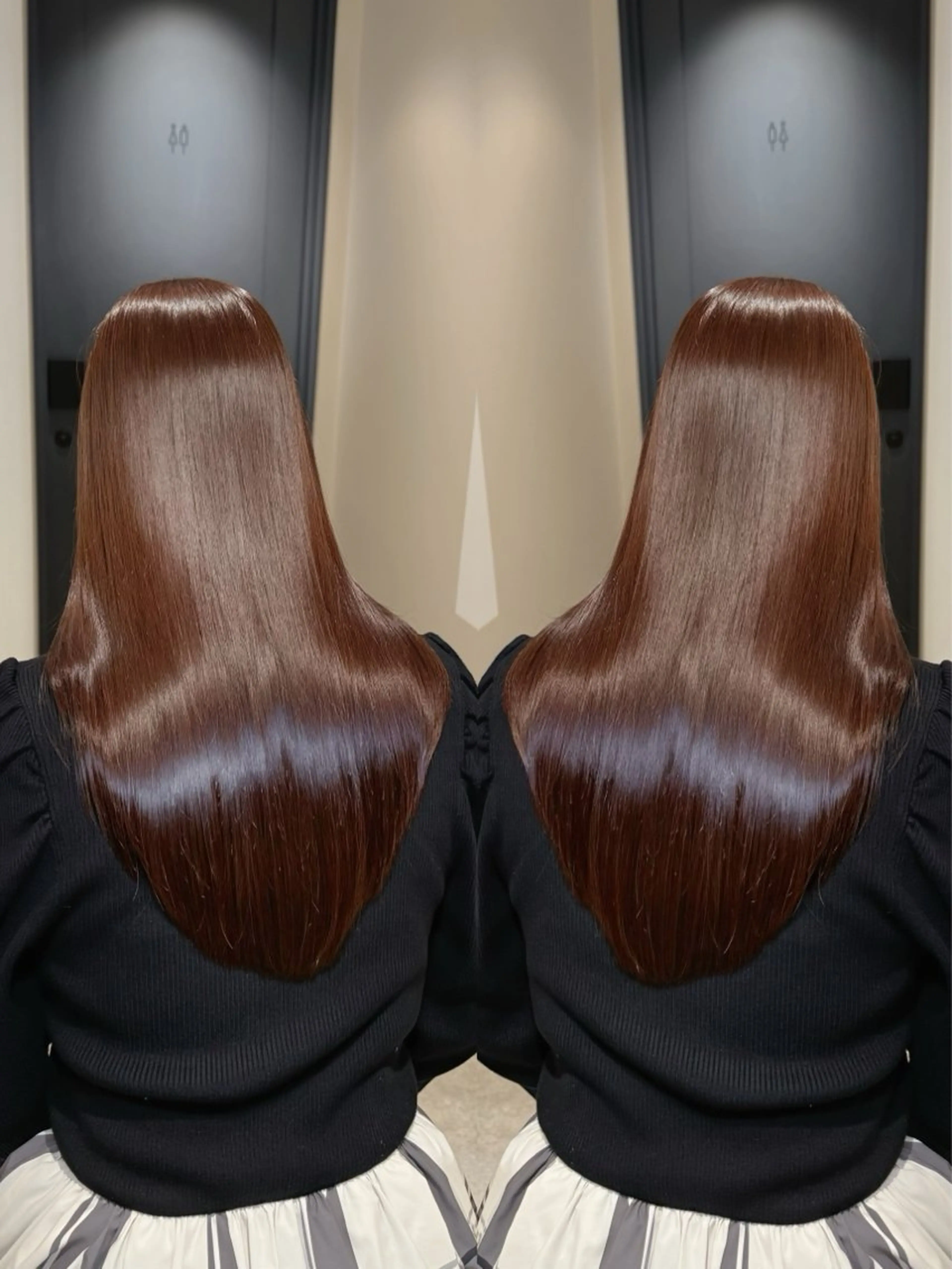 【🎀当店イチオシ🎀】超高濃度水素ストレート+プレミアムULTOWAトリートメントの写真